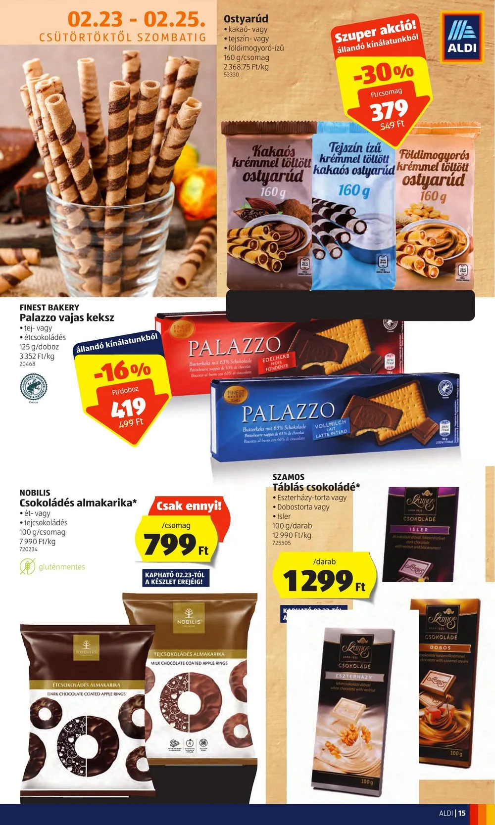 Aldi akciós újság 02.23–03.01 – 15. oldal