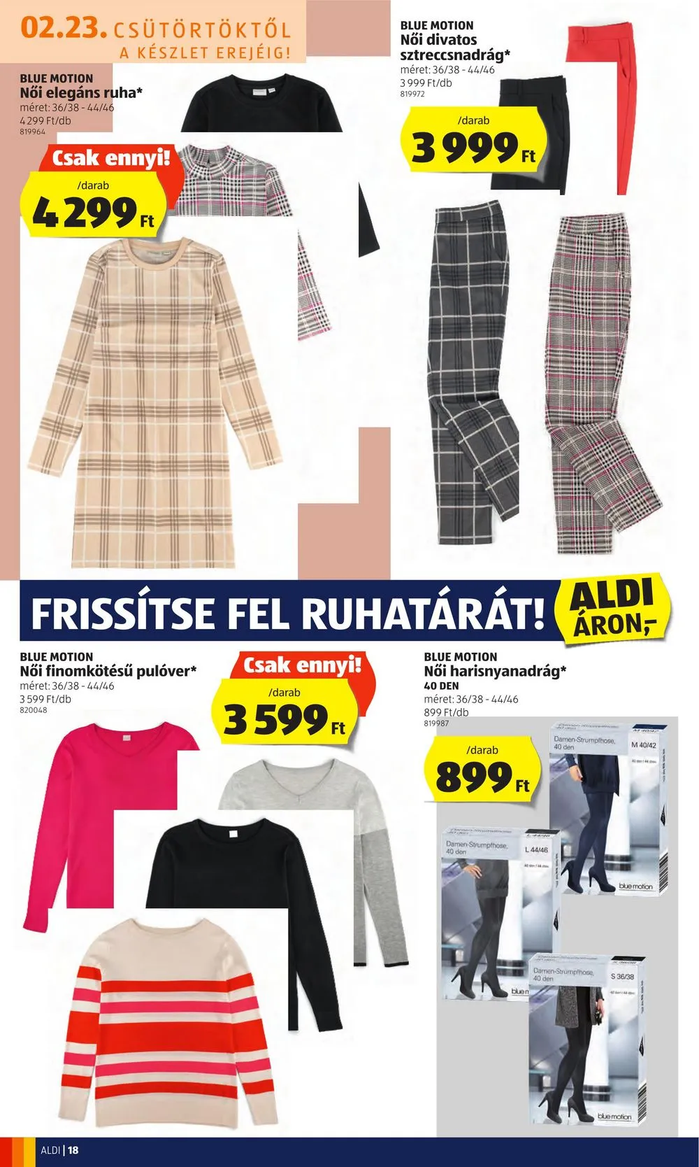 Aldi akciós újság 02.23–03.01 – 18. oldal