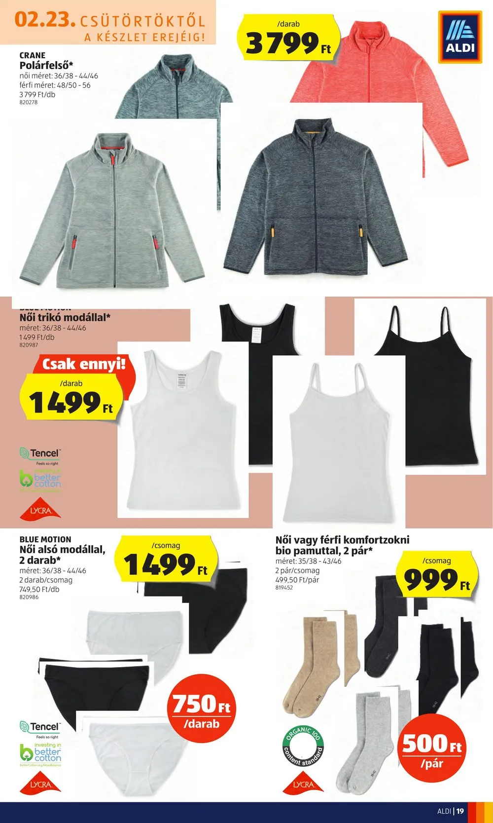 Aldi akciós újság 02.23–03.01 – 19. oldal