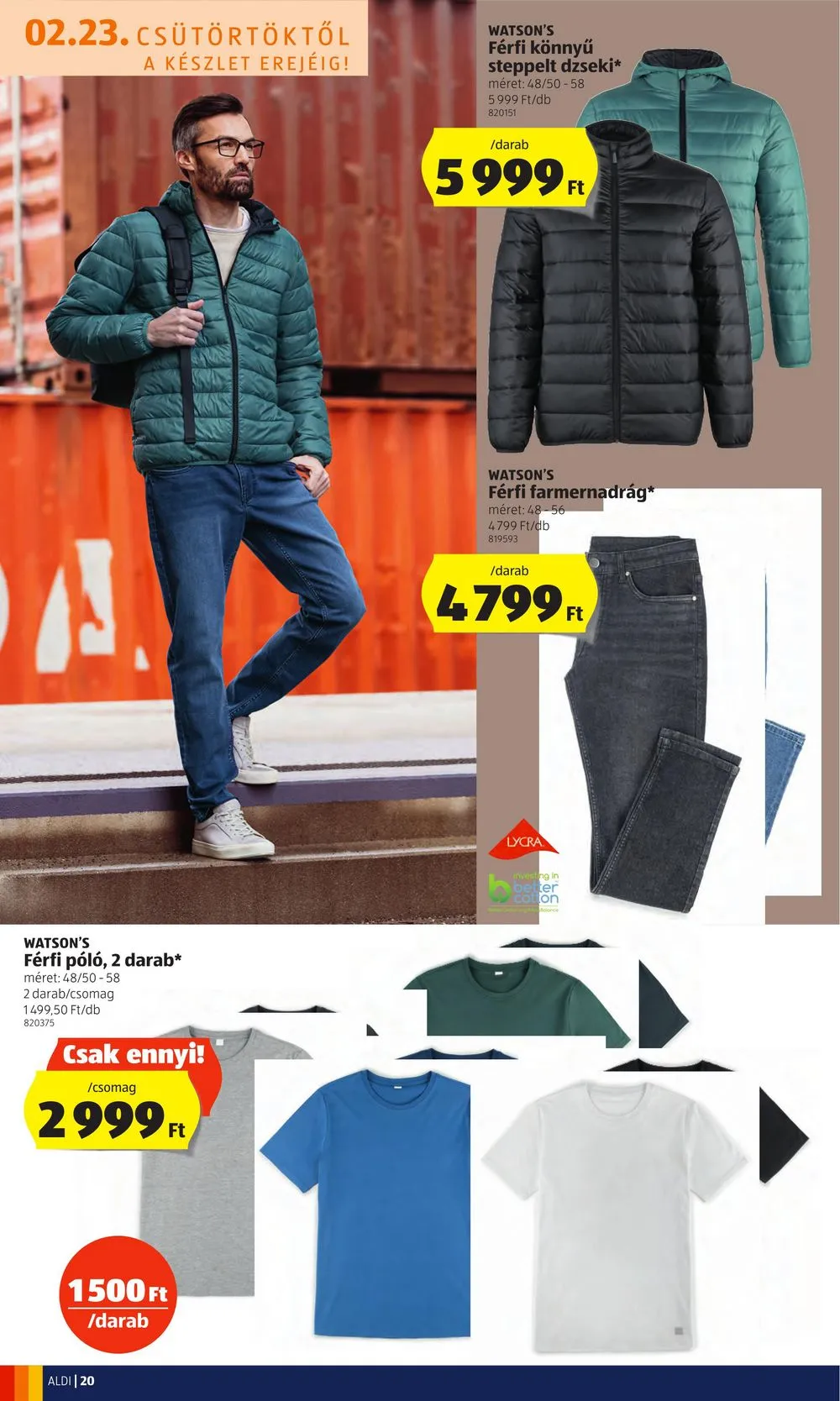 Aldi akciós újság 02.23–03.01 – 20. oldal