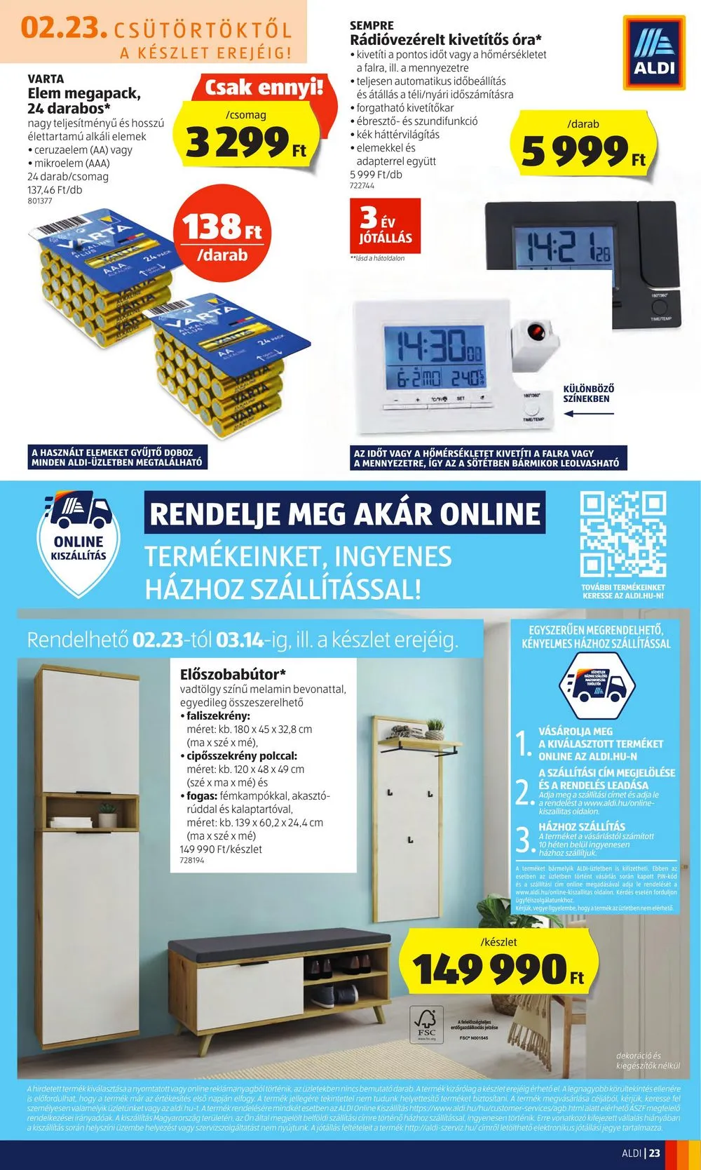 Aldi akciós újság 02.23–03.01 – 23. oldal