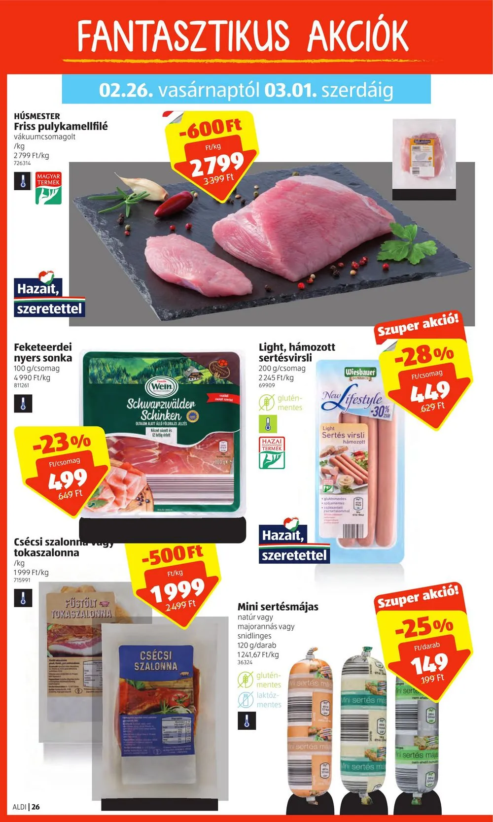 Aldi akciós újság 02.23–03.01 – 26. oldal
