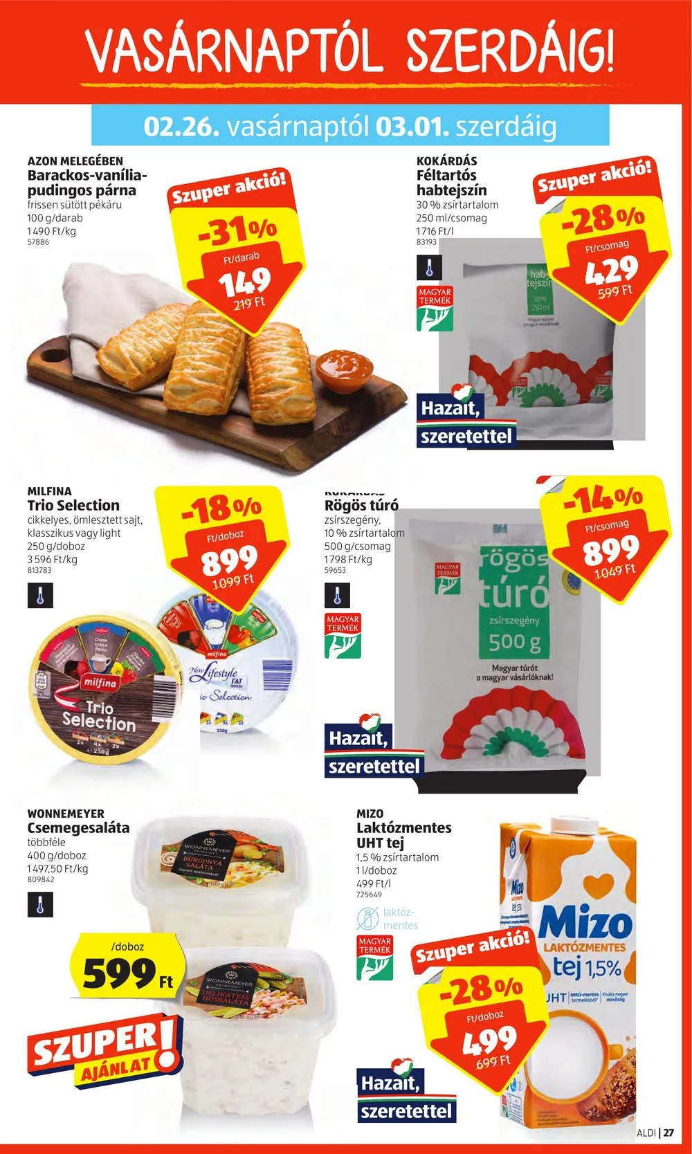 Aldi akciós újság 02.23–03.01 – 27. oldal