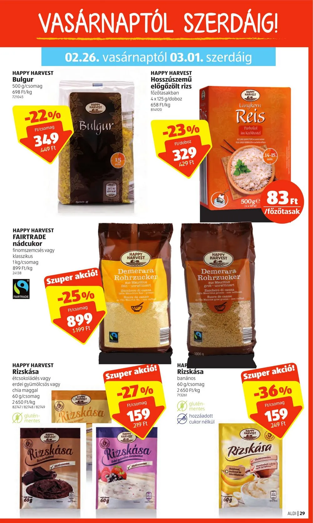 Aldi akciós újság 02.23–03.01 – 29. oldal