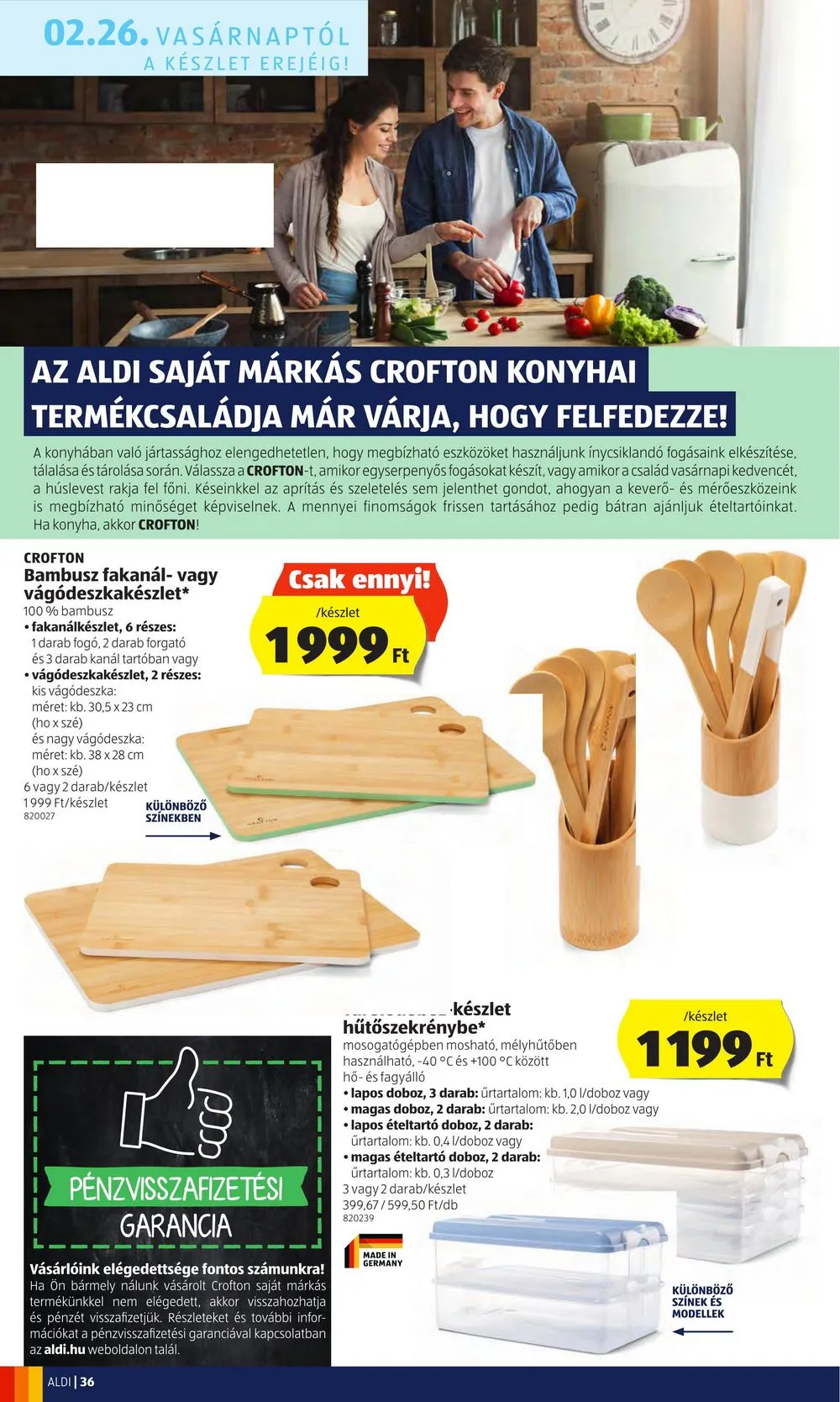 Aldi akciós újság 02.23–03.01 – 36. oldal