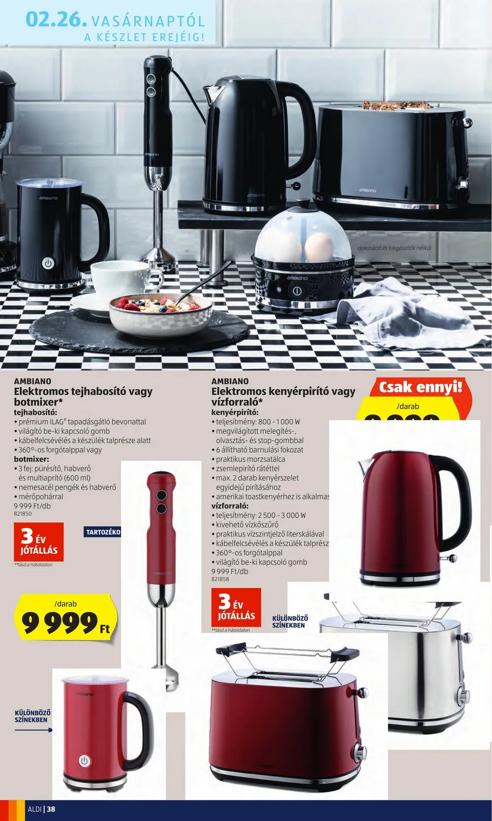 Aldi akciós újság 02.23–03.01 – 38. oldal