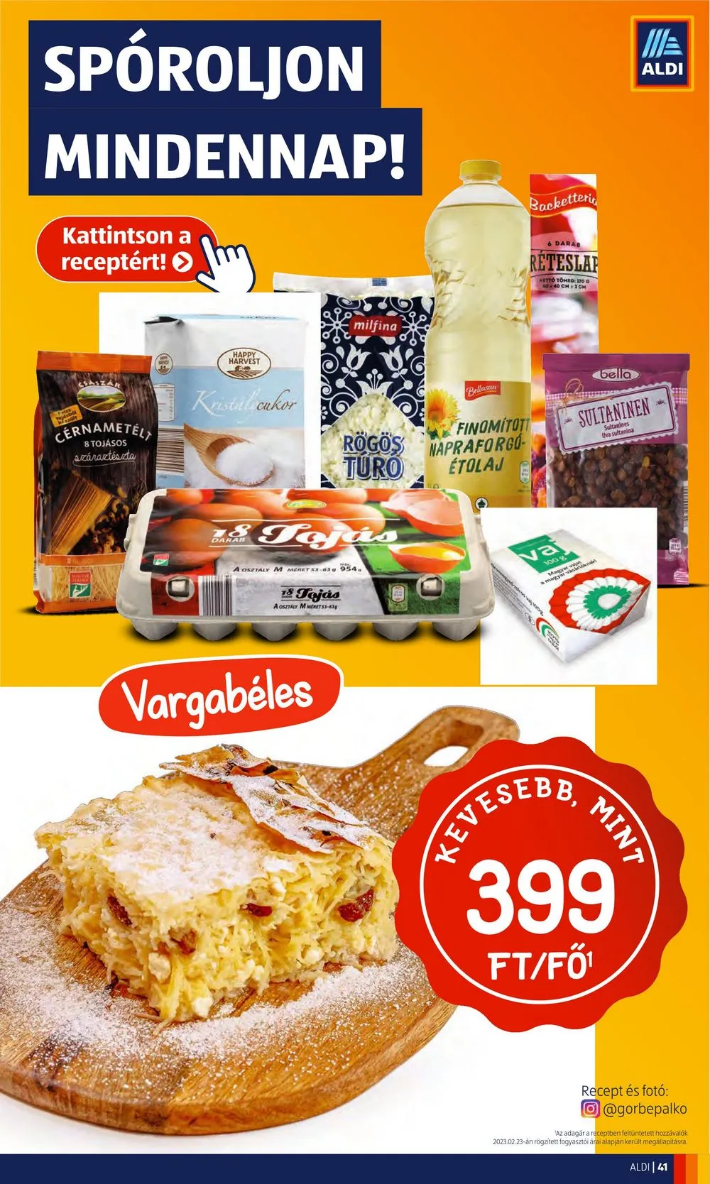Aldi akciós újság 02.23–03.01 – 41. oldal