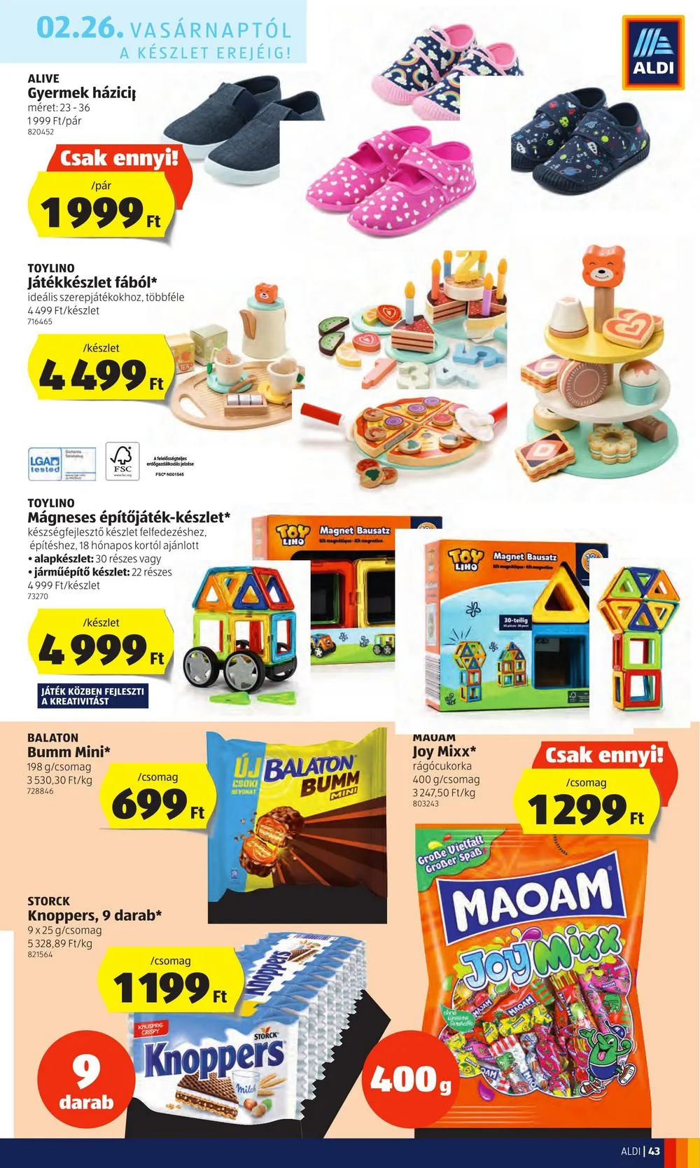 Aldi akciós újság 02.23–03.01 – 43. oldal