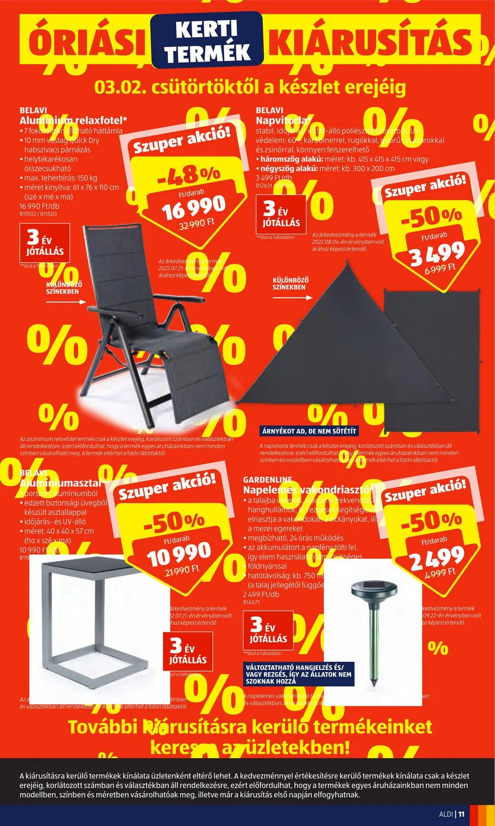 Aldi akciós újság 03.02–03.08 – 11. oldal