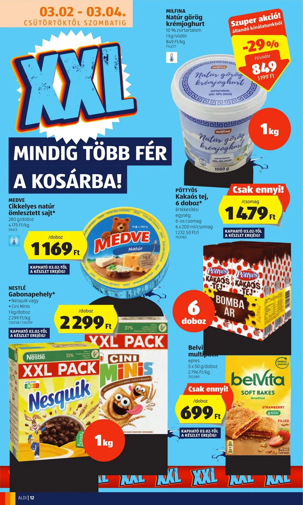 Aldi akciós újság 03.02–03.08 – 12. oldal