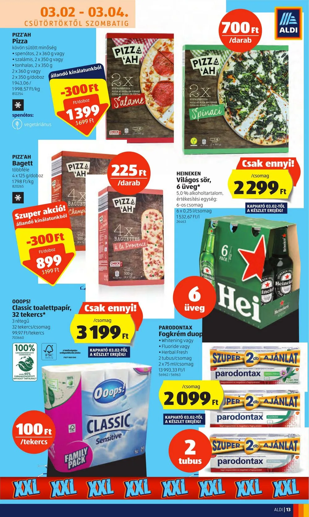 Aldi akciós újság 03.02–03.08 – 13. oldal