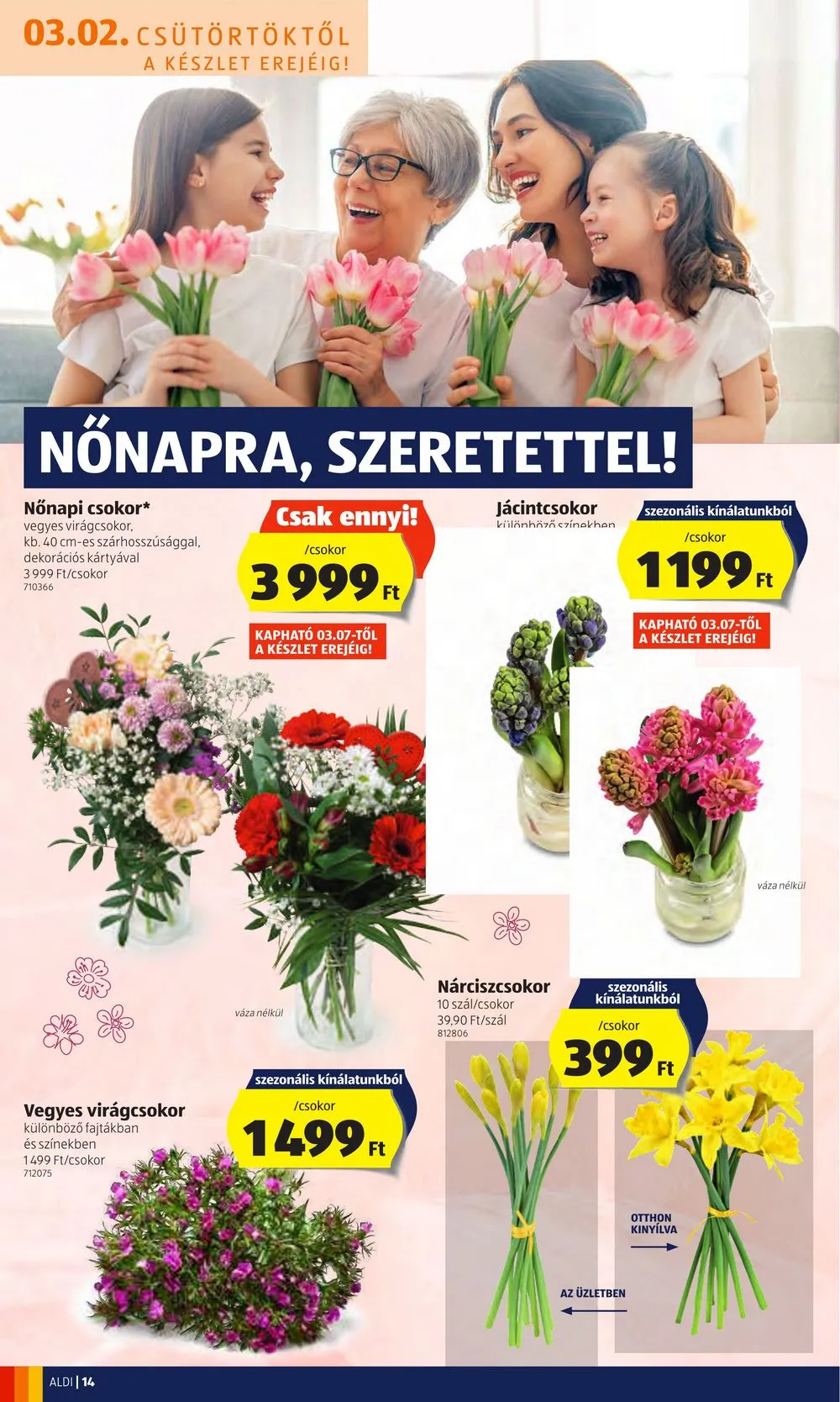 Aldi akciós újság 03.02–03.08 – 14. oldal