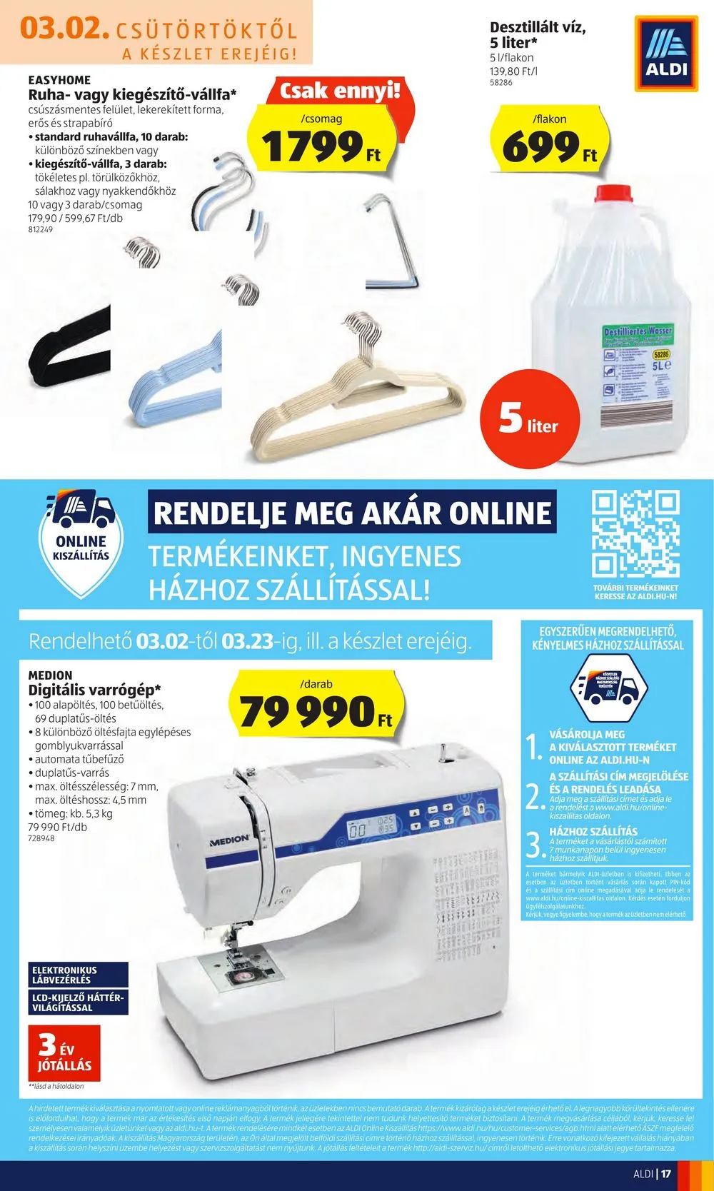 Aldi akciós újság 03.02–03.08 – 17. oldal