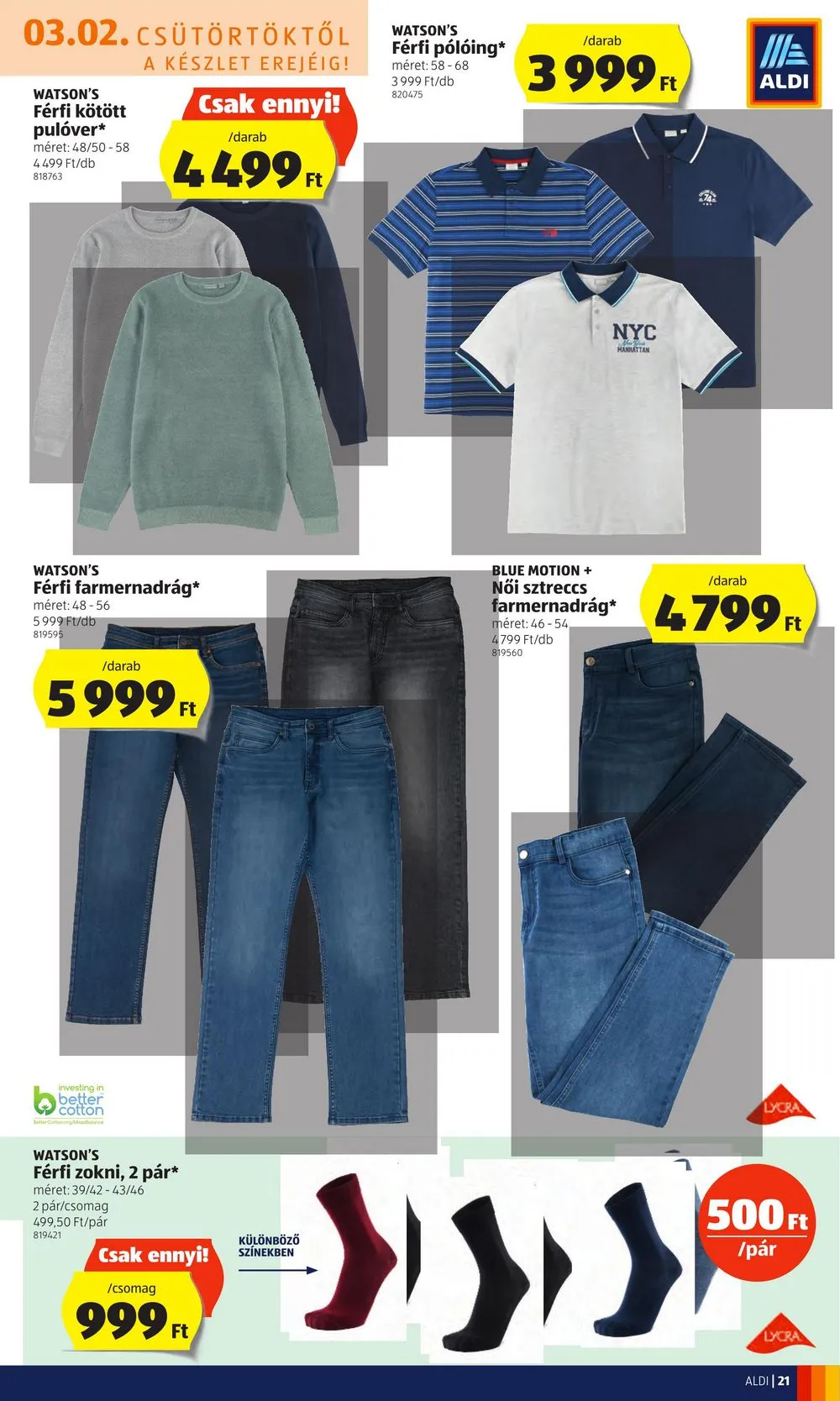 Aldi akciós újság 03.02–03.08 – 23. oldal