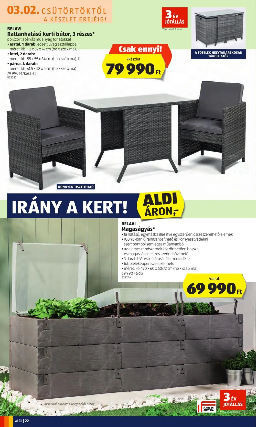 Aldi akciós újság 03.02–03.08 – 24. oldal