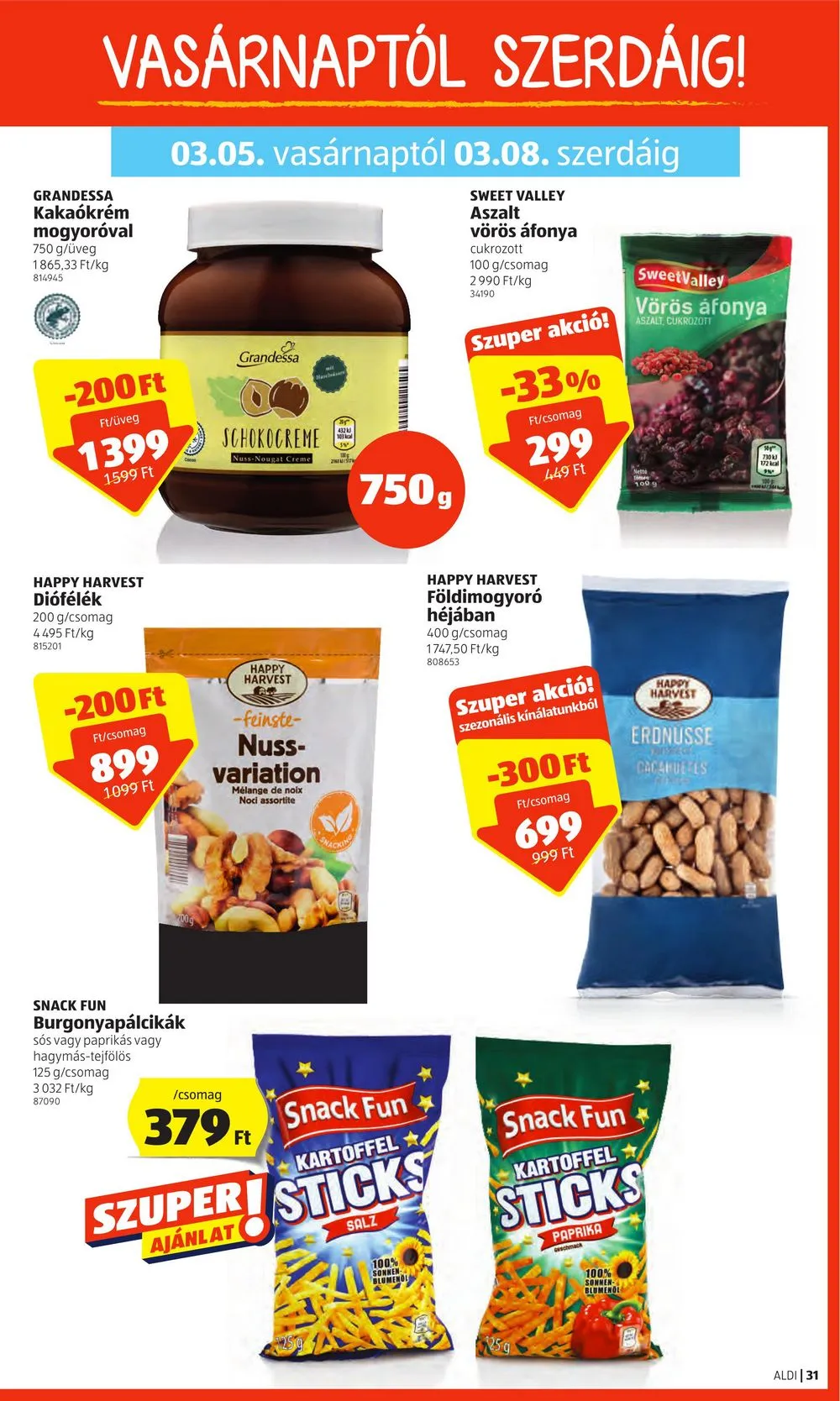 Aldi akciós újság 03.02–03.08 – 33. oldal