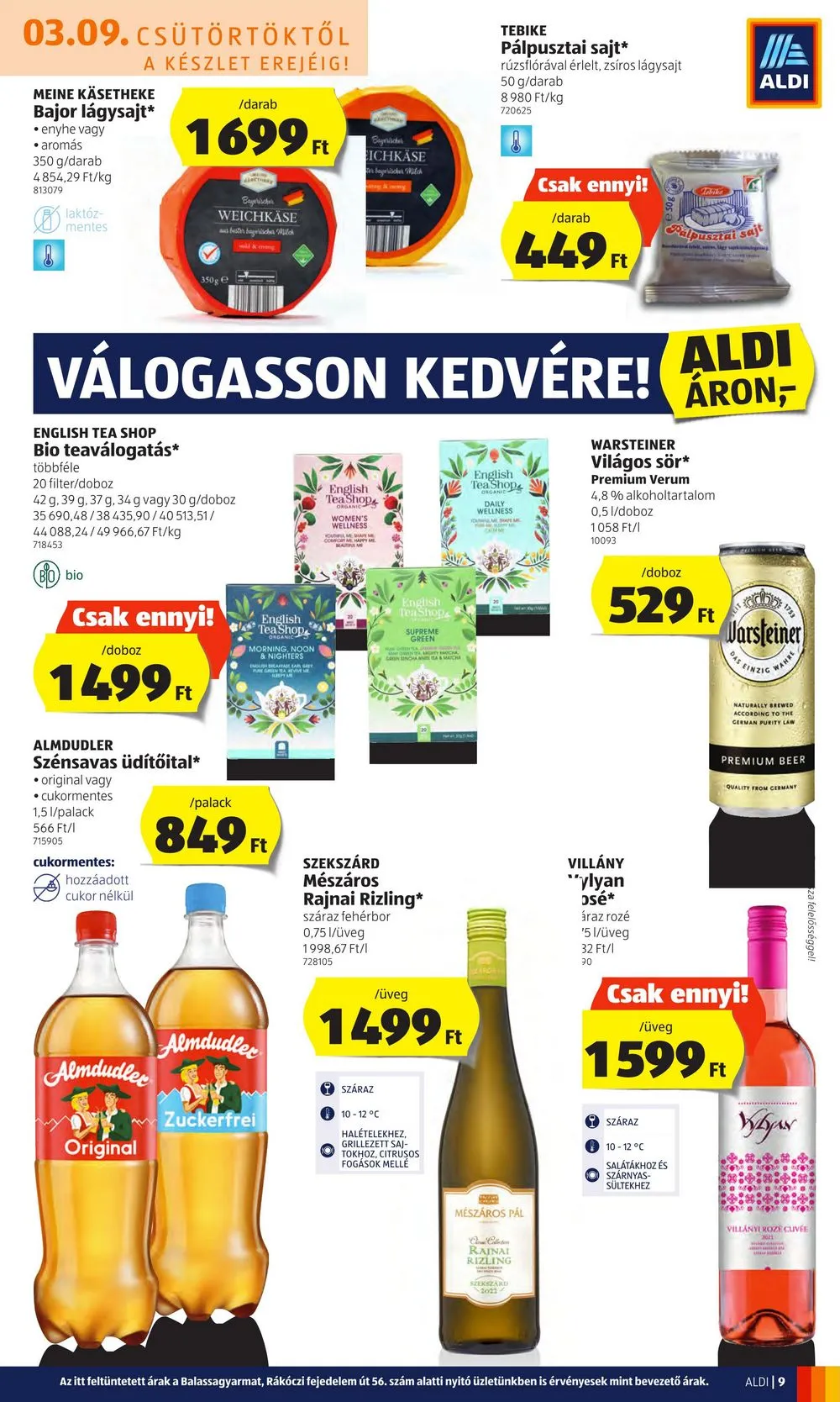 Aldi akciós újság 03.09–03.14 – 11. oldal