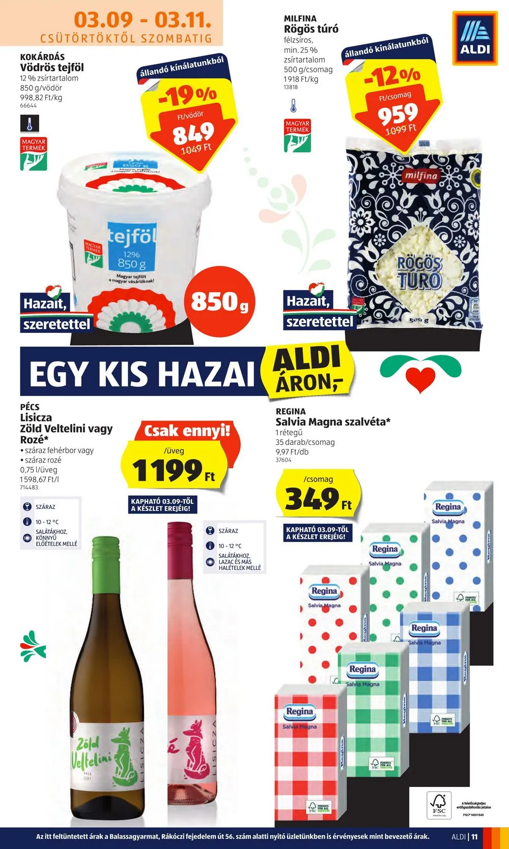 Aldi akciós újság 03.09–03.14 – 13. oldal