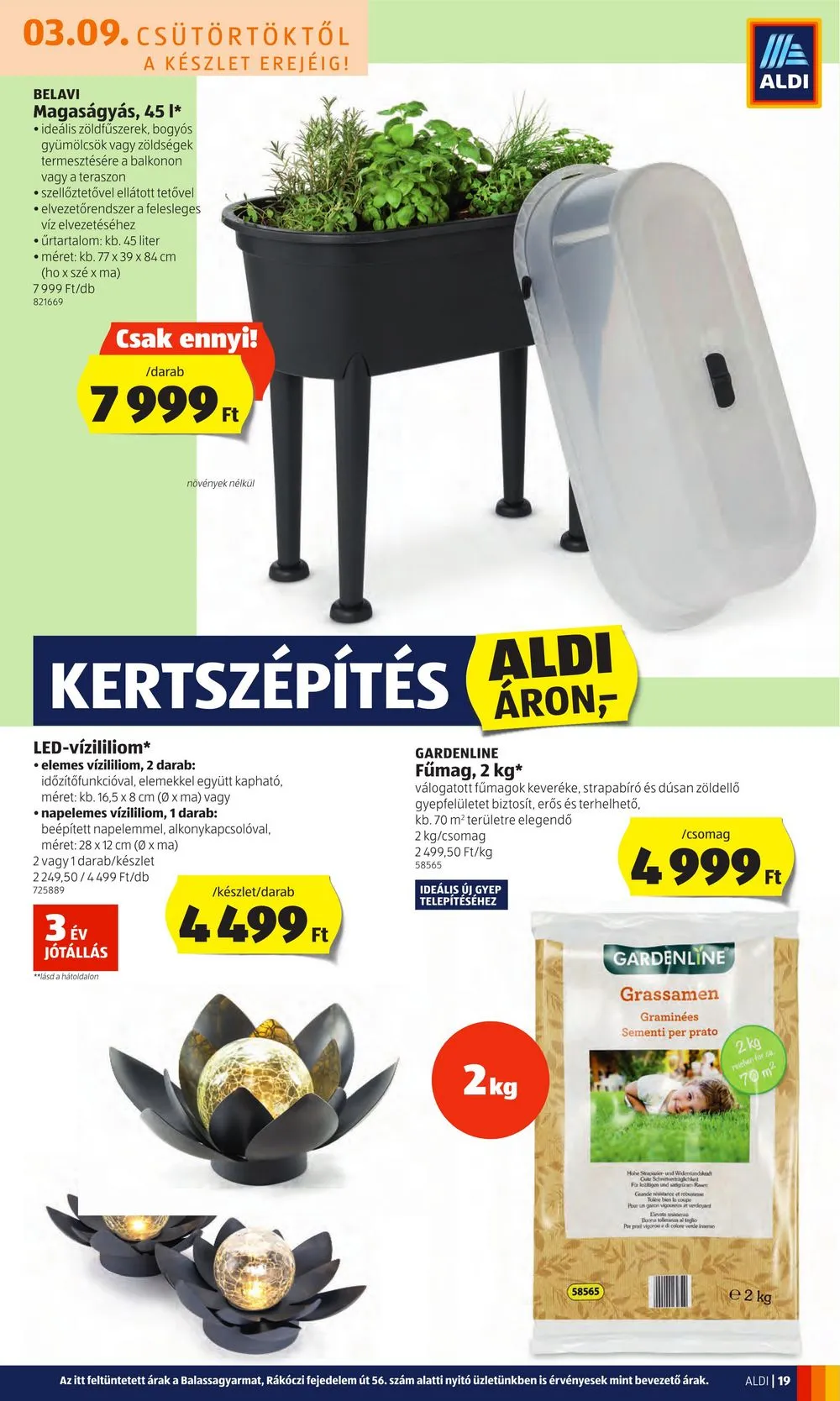 Aldi akciós újság 03.09–03.14 – 21. oldal