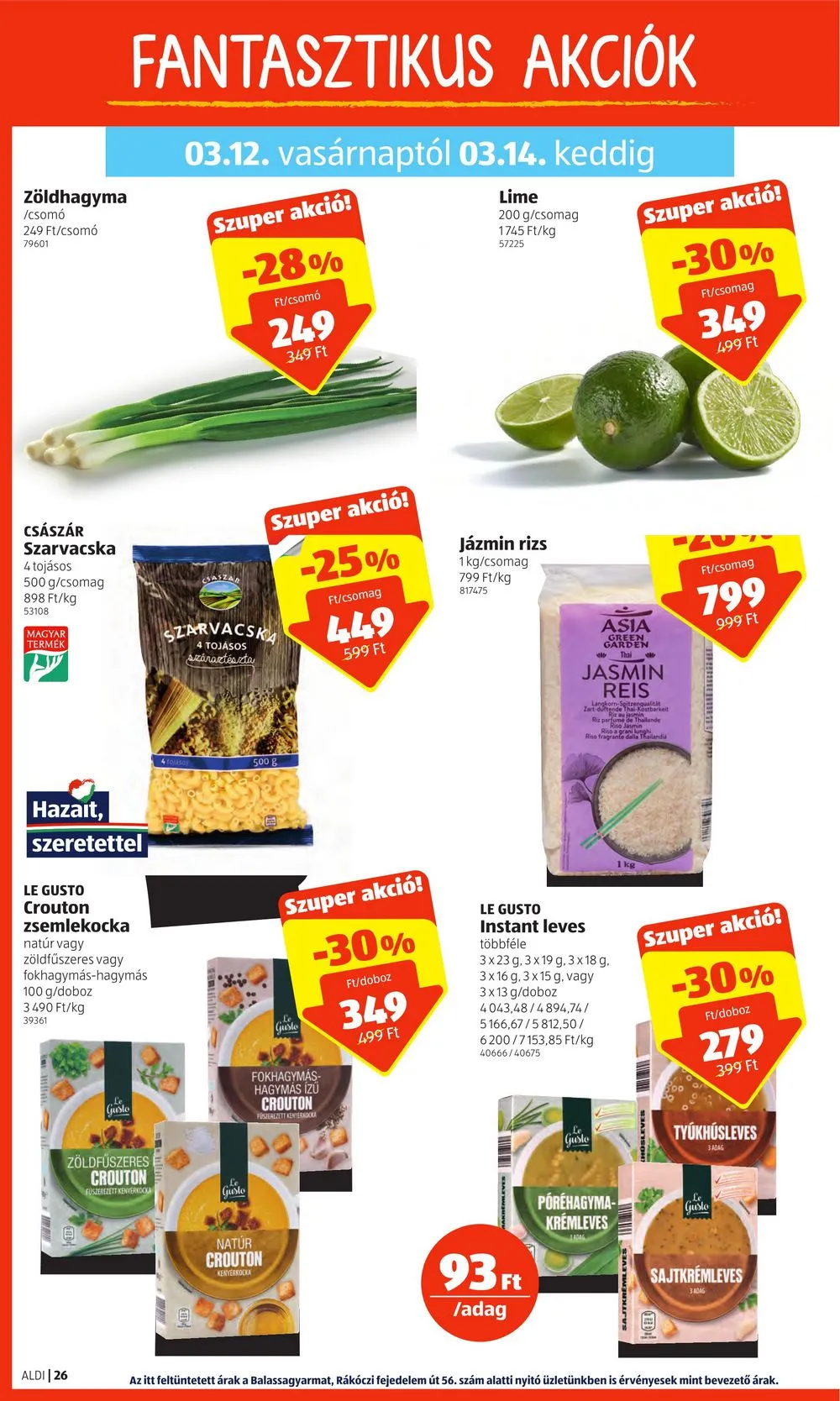 Aldi akciós újság 03.09–03.14 – 30. oldal