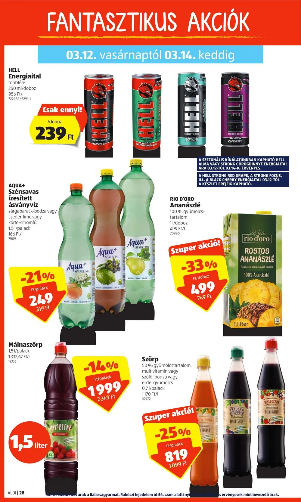 Aldi akciós újság 03.09–03.14 – 32. oldal