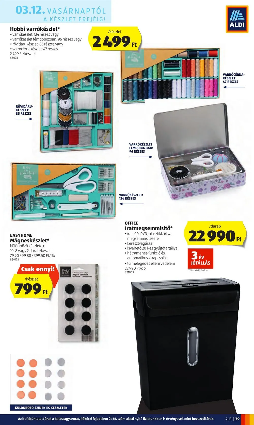 Aldi akciós újság 03.09–03.14 – 43. oldal
