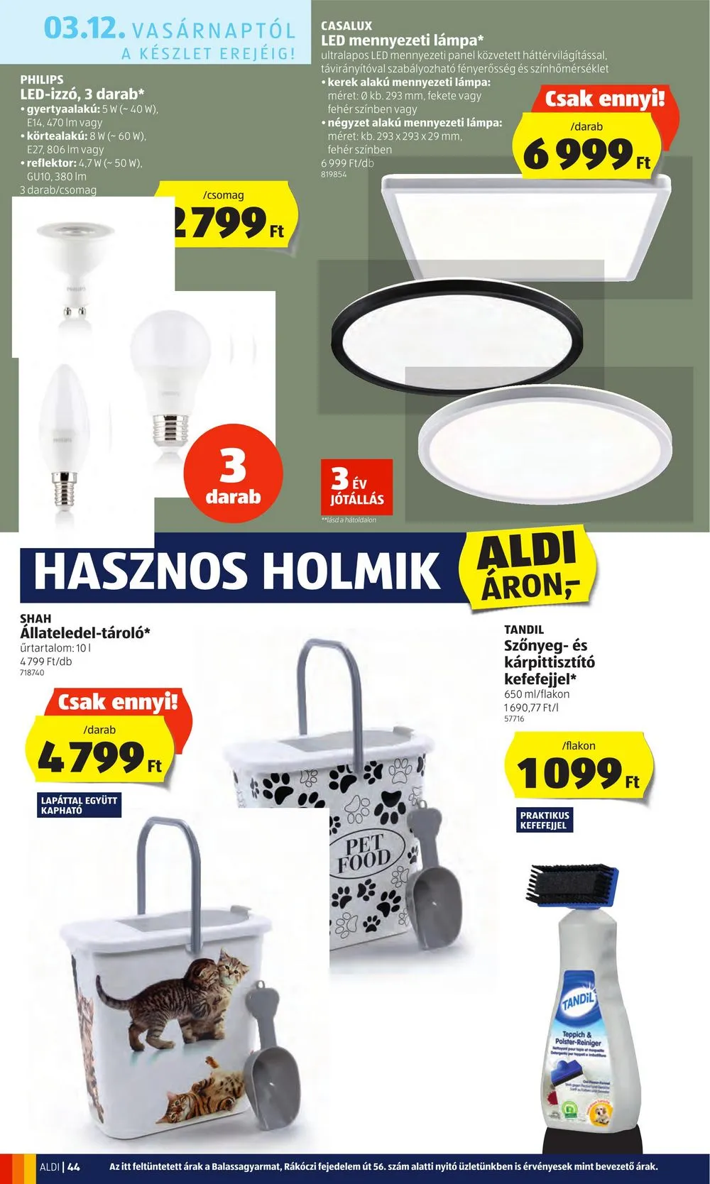 Aldi akciós újság 03.09–03.14 – 48. oldal
