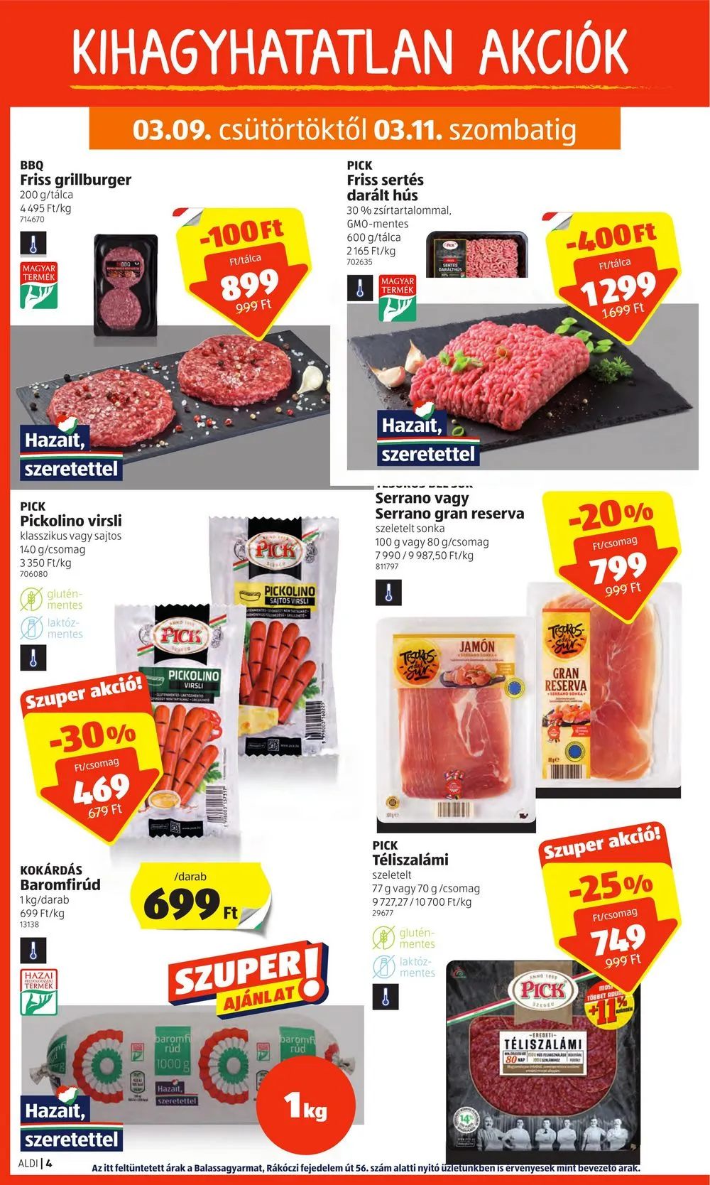 Aldi akciós újság 03.09–03.14 – 6. oldal