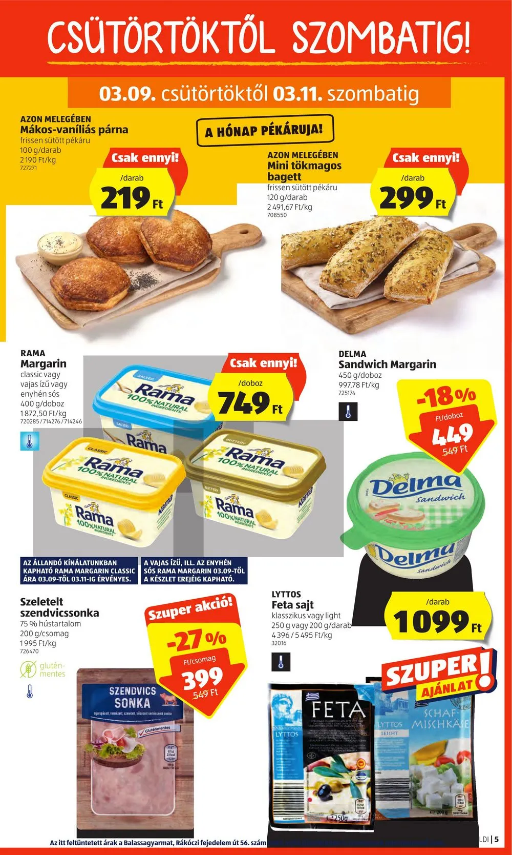 Aldi akciós újság 03.09–03.14 – 7. oldal