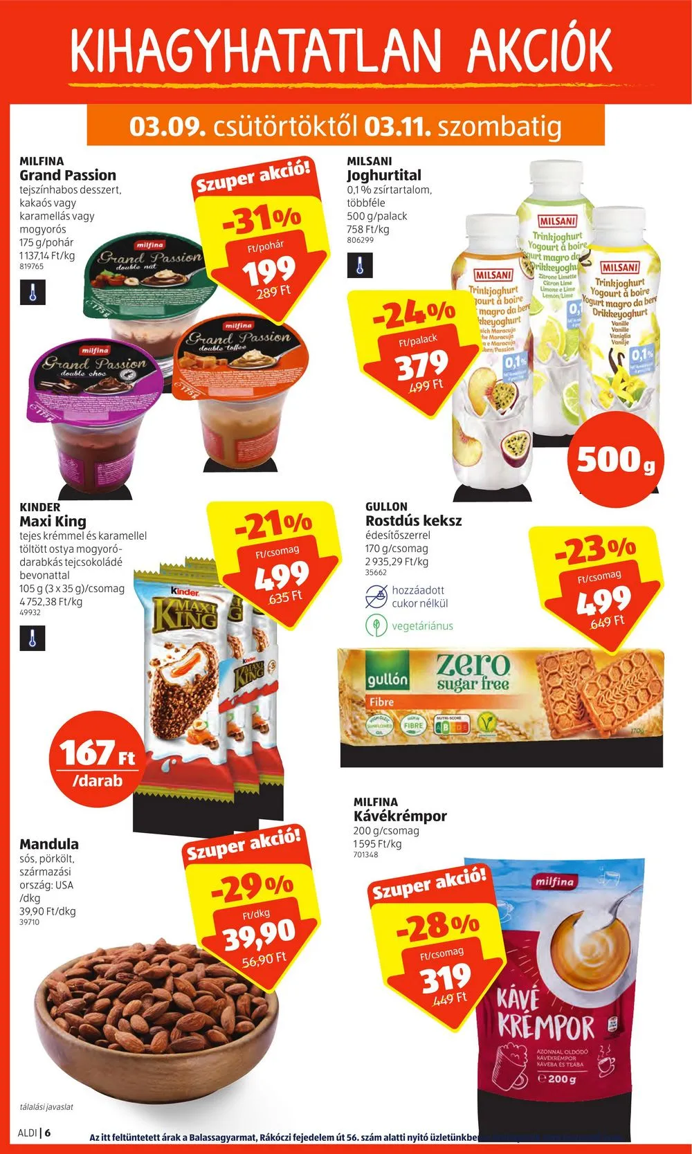 Aldi akciós újság 03.09–03.14 – 8. oldal
