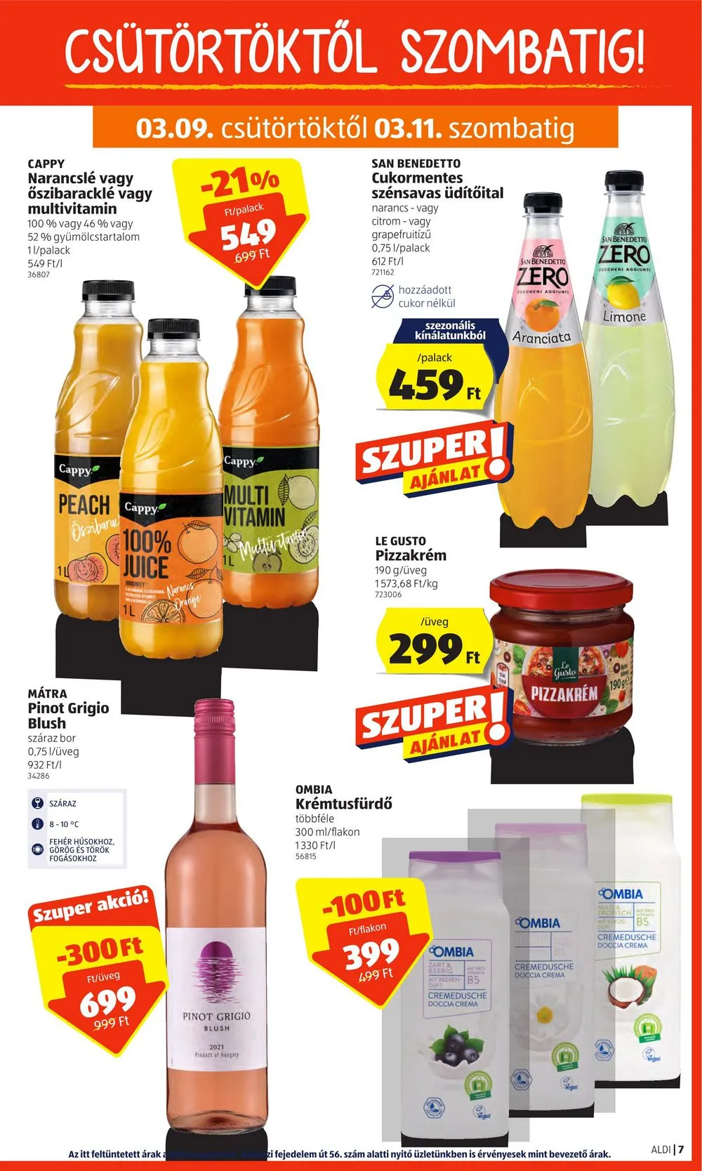 Aldi akciós újság 03.09–03.14 – 9. oldal