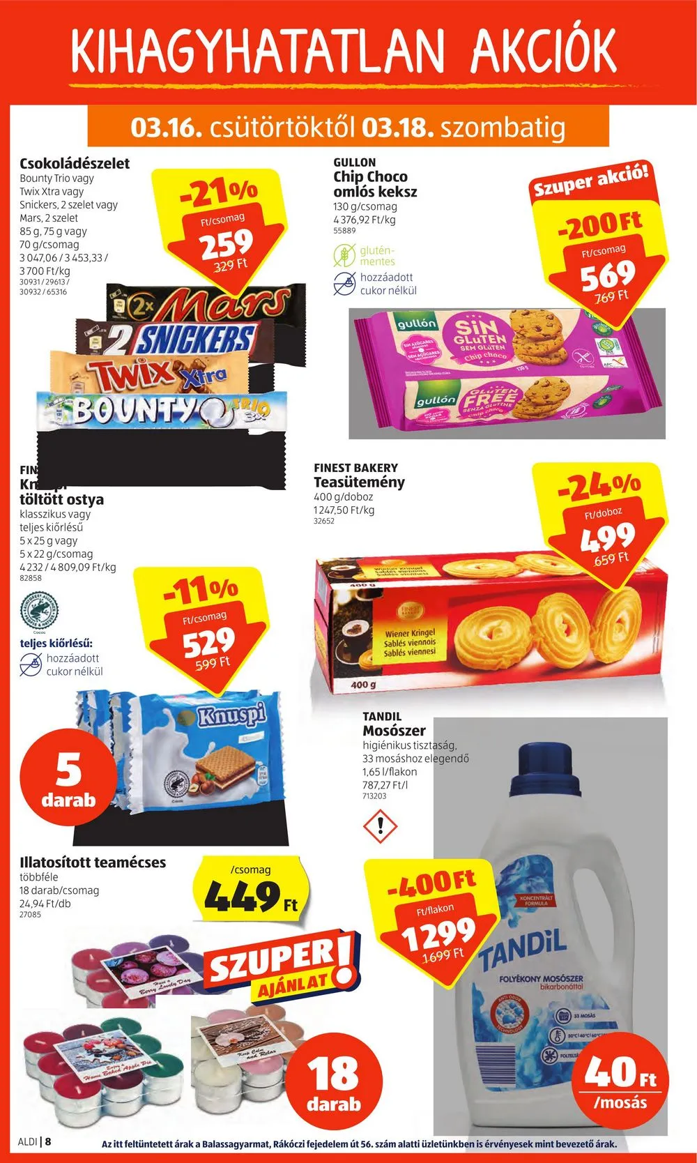Aldi akciós újság 03.16–03.22 – 10. oldal