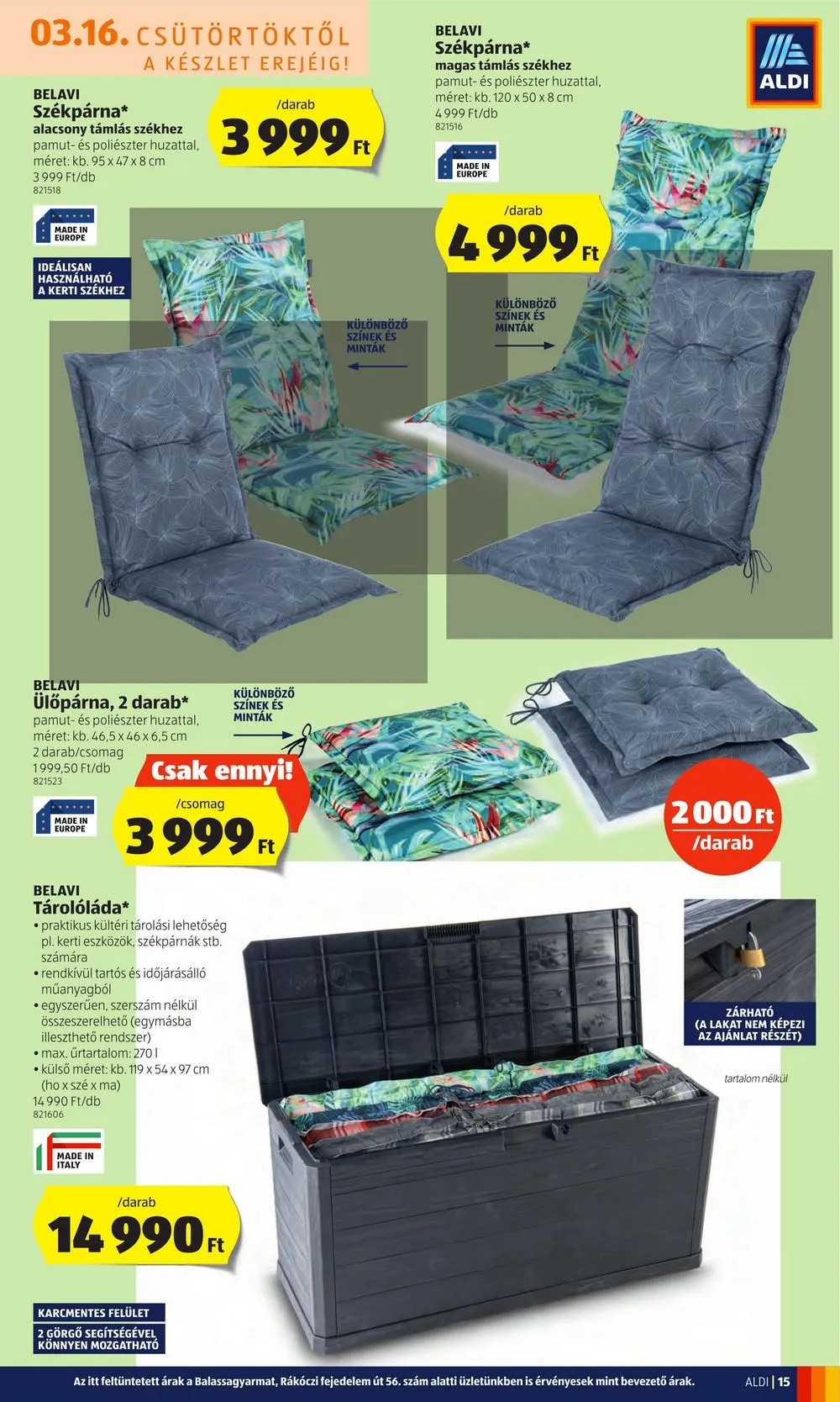 Aldi akciós újság 03.16–03.22 – 17. oldal