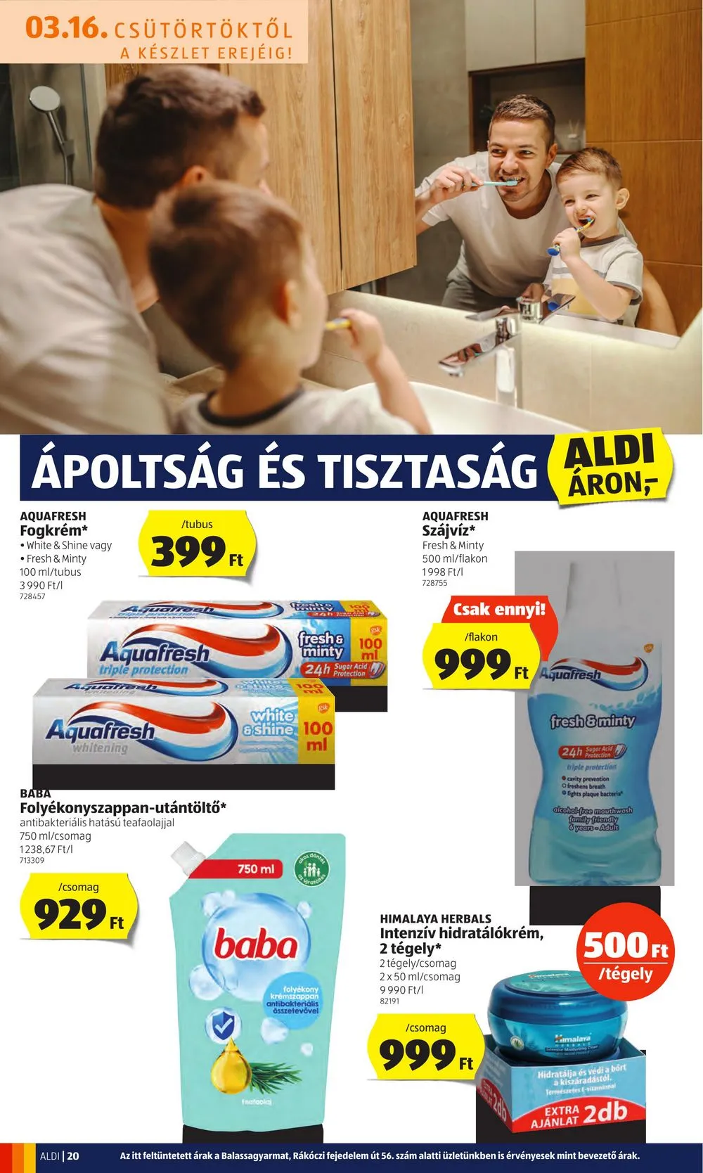 Aldi akciós újság 03.16–03.22 – 22. oldal
