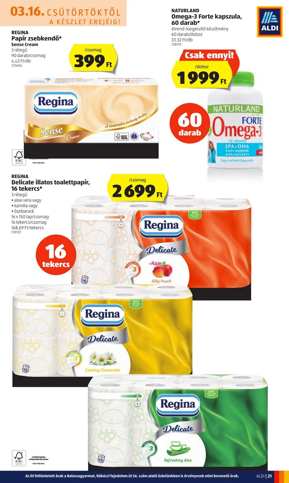 Aldi akciós újság 03.16–03.22 – 23. oldal