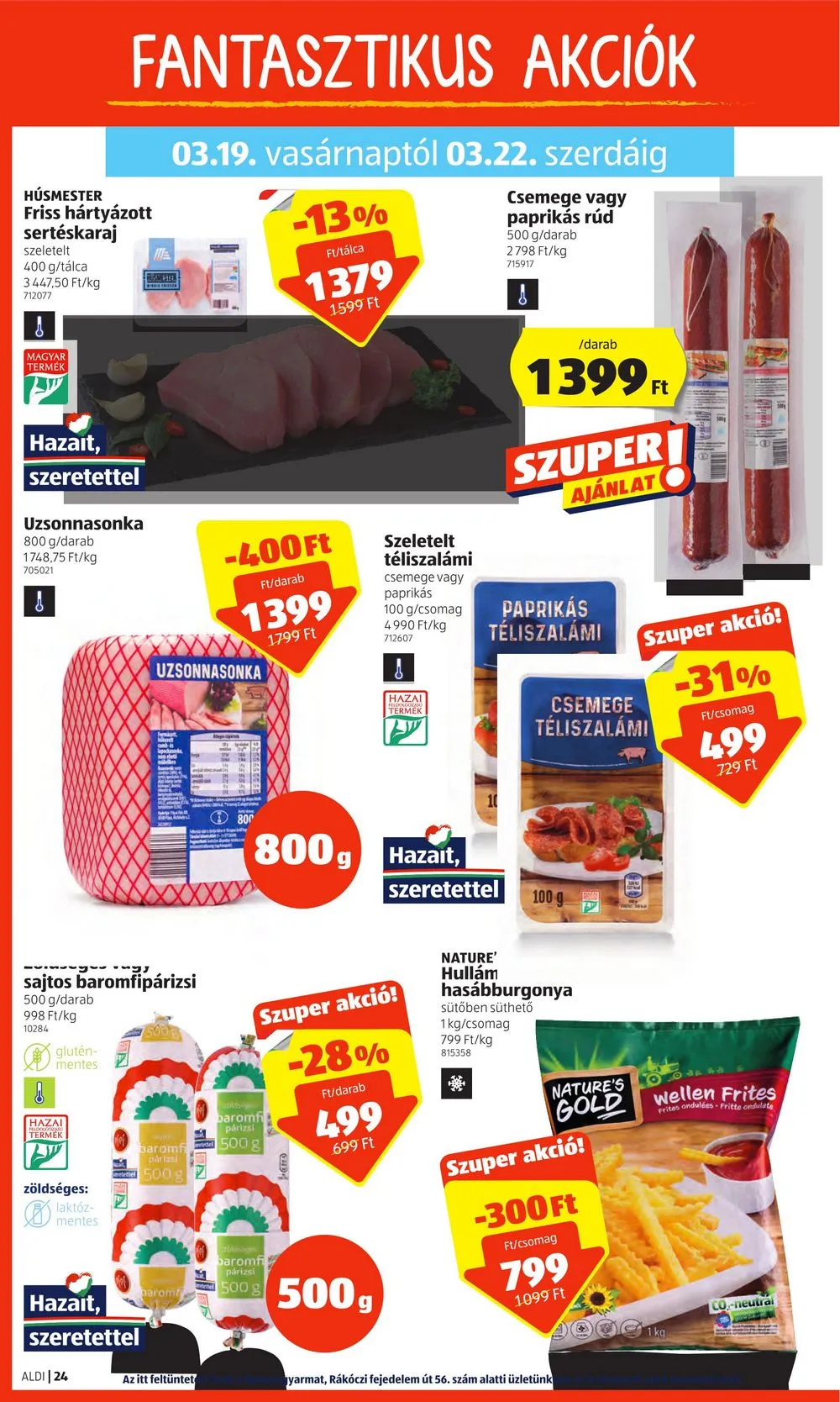 Aldi akciós újság 03.16–03.22 – 26. oldal