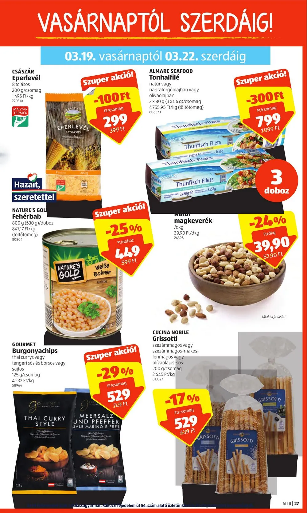 Aldi akciós újság 03.16–03.22 – 29. oldal