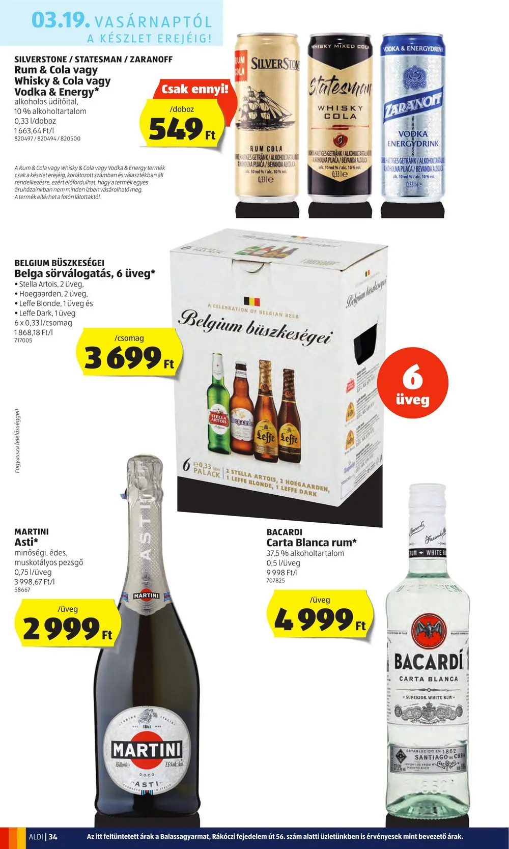 Aldi akciós újság 03.16–03.22 – 36. oldal