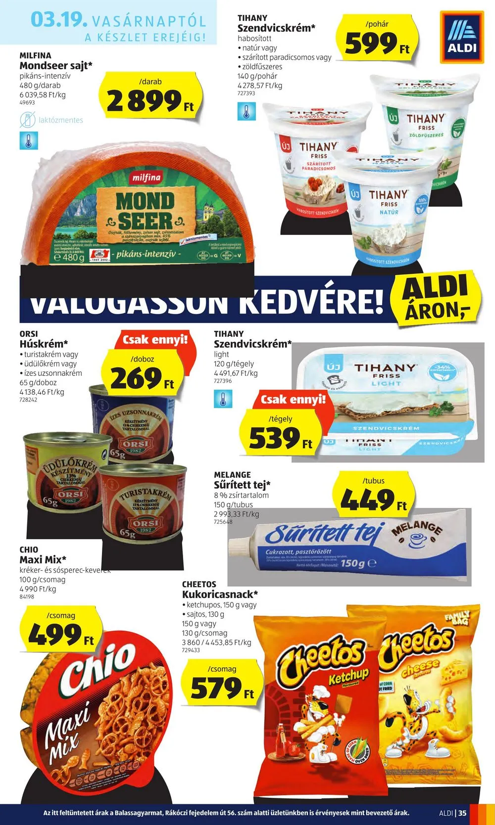 Aldi akciós újság 03.16–03.22 – 37. oldal