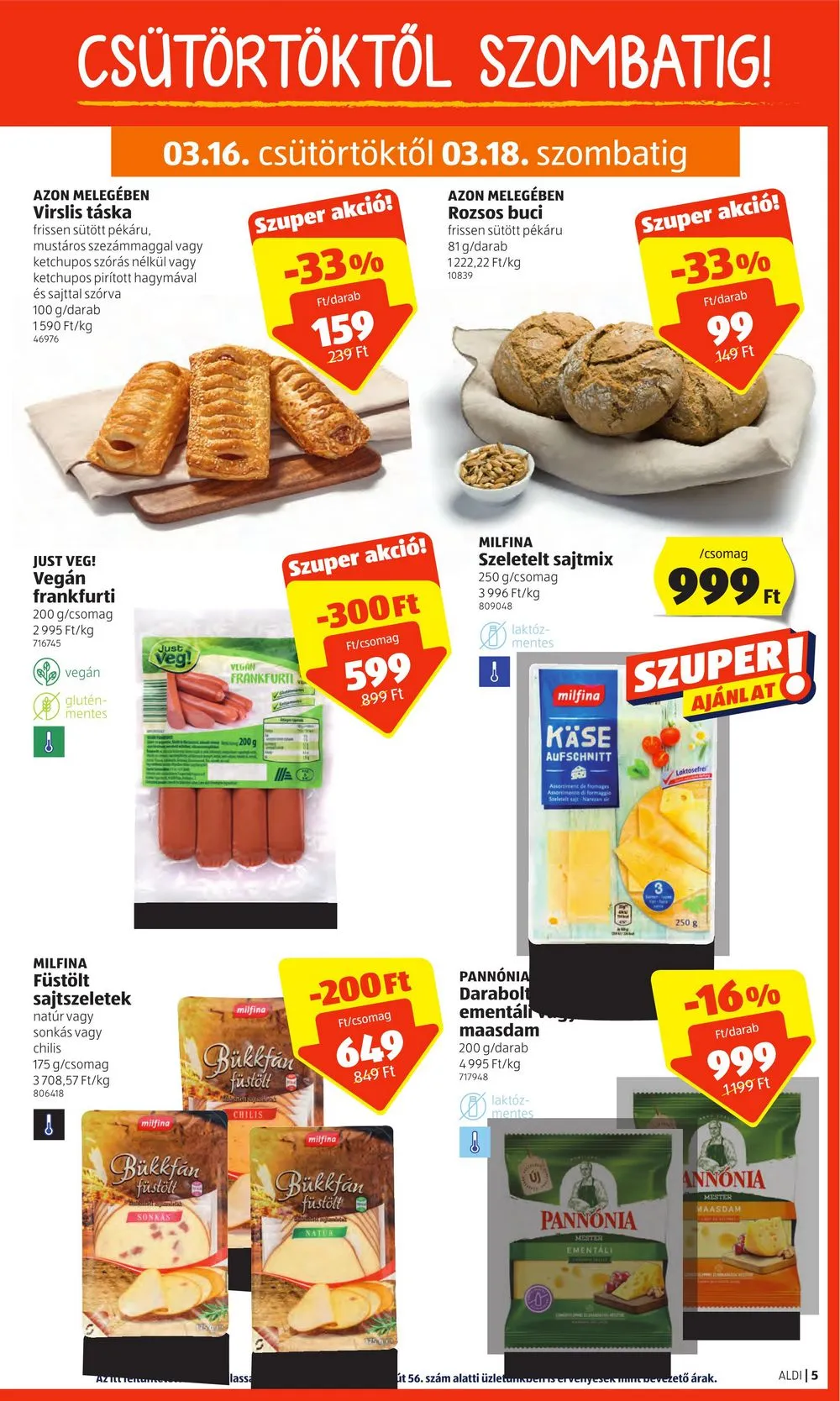 Aldi akciós újság 03.16–03.22 – 7. oldal