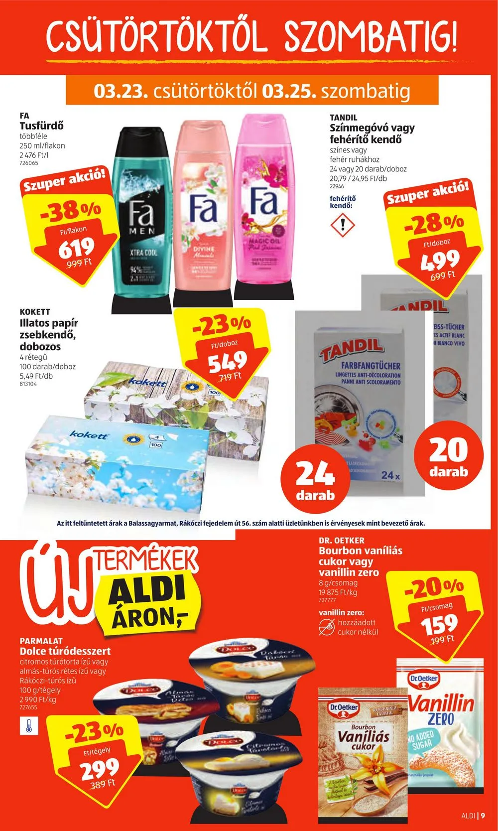 Aldi akciós újság 03.23–03.29 – 11. oldal