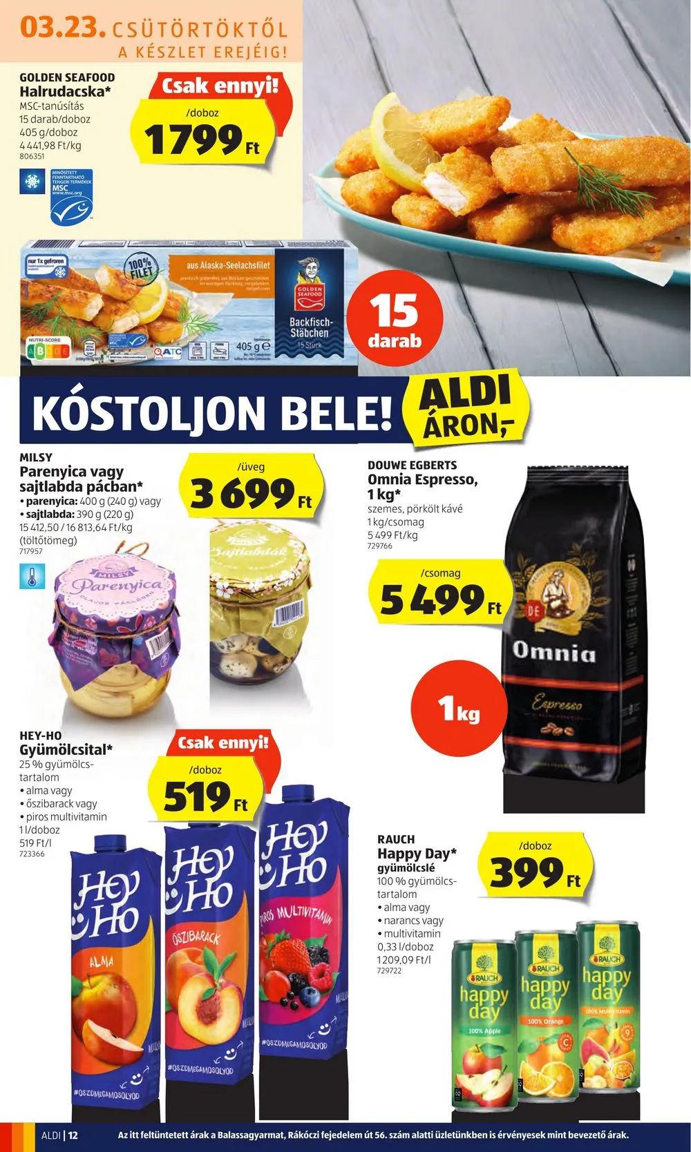 Aldi akciós újság 03.23–03.29 – 14. oldal