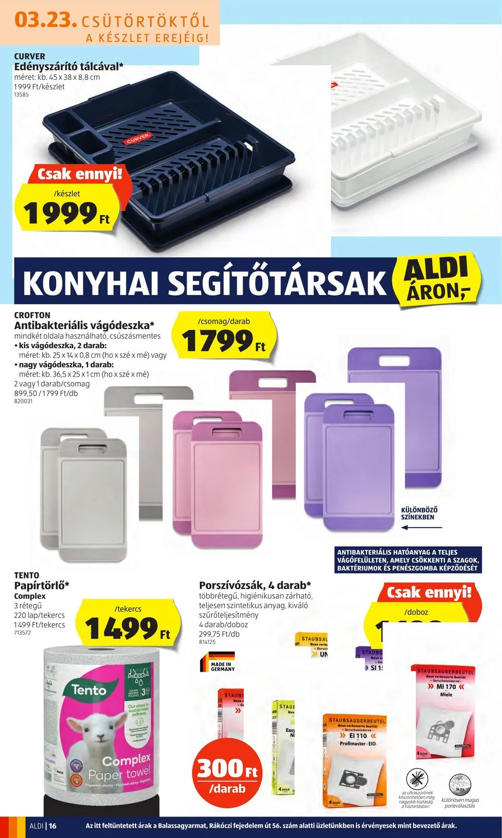 Aldi akciós újság 03.23–03.29 – 18. oldal