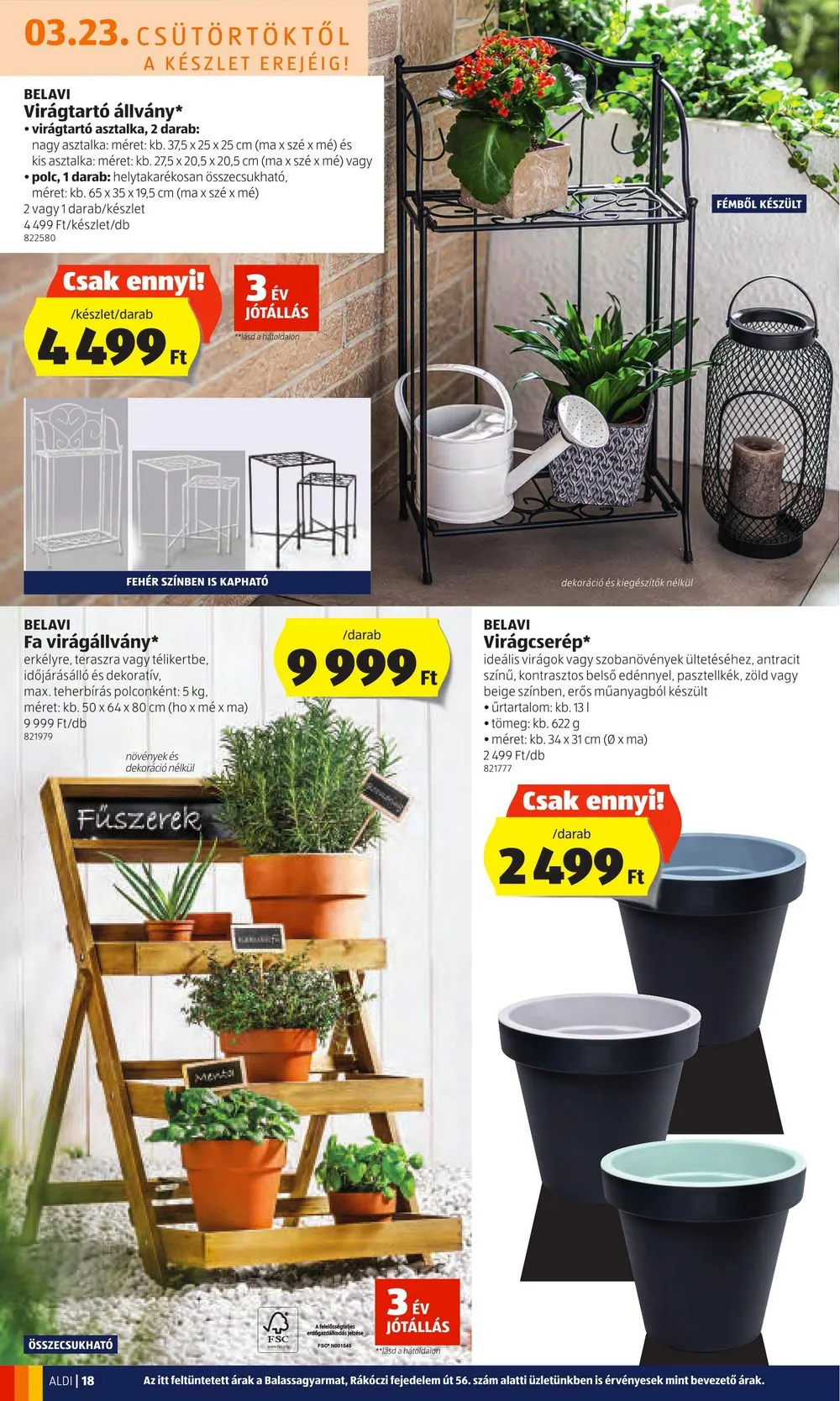 Aldi akciós újság 03.23–03.29 – 20. oldal