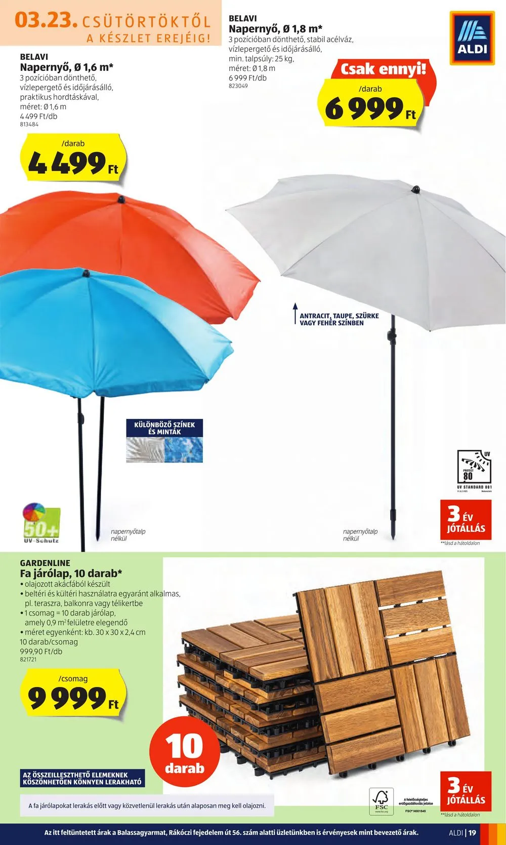 Aldi akciós újság 03.23–03.29 – 21. oldal