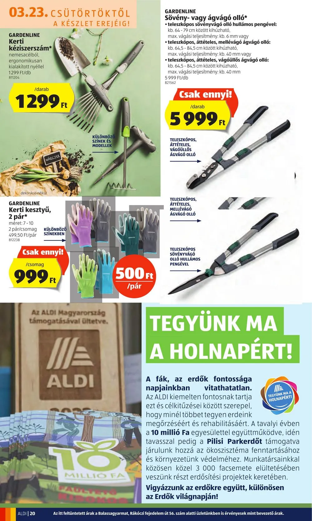 Aldi akciós újság 03.23–03.29 – 22. oldal