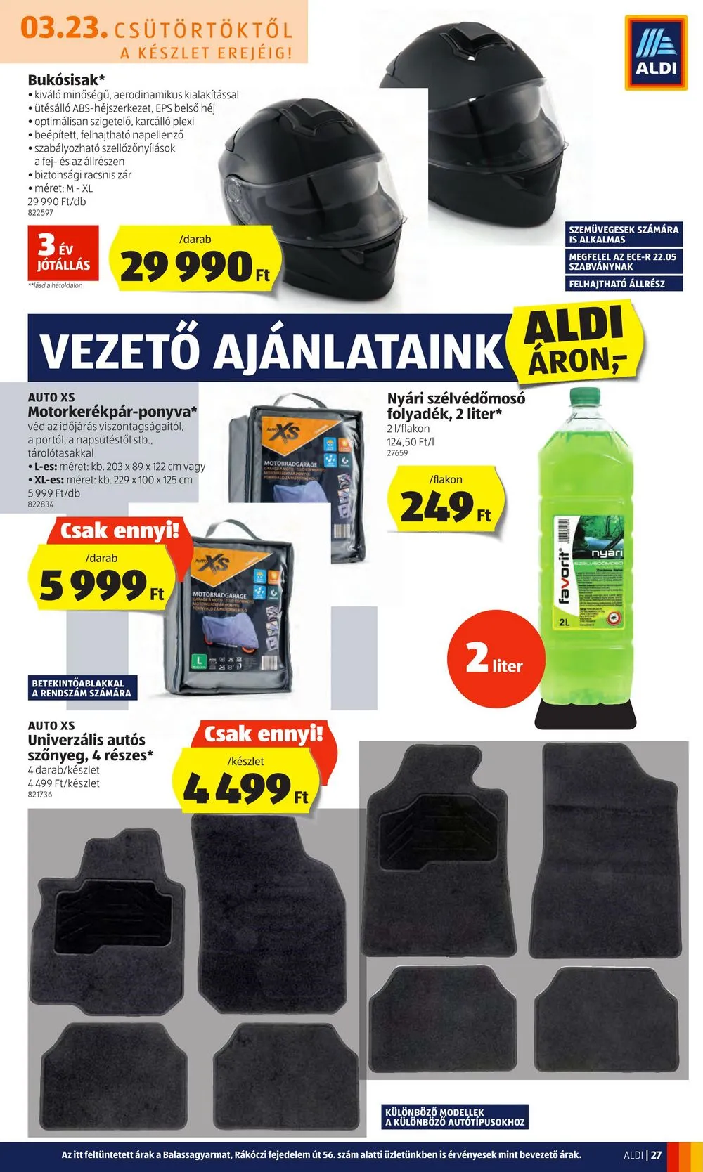 Aldi akciós újság 03.23–03.29 – 31. oldal