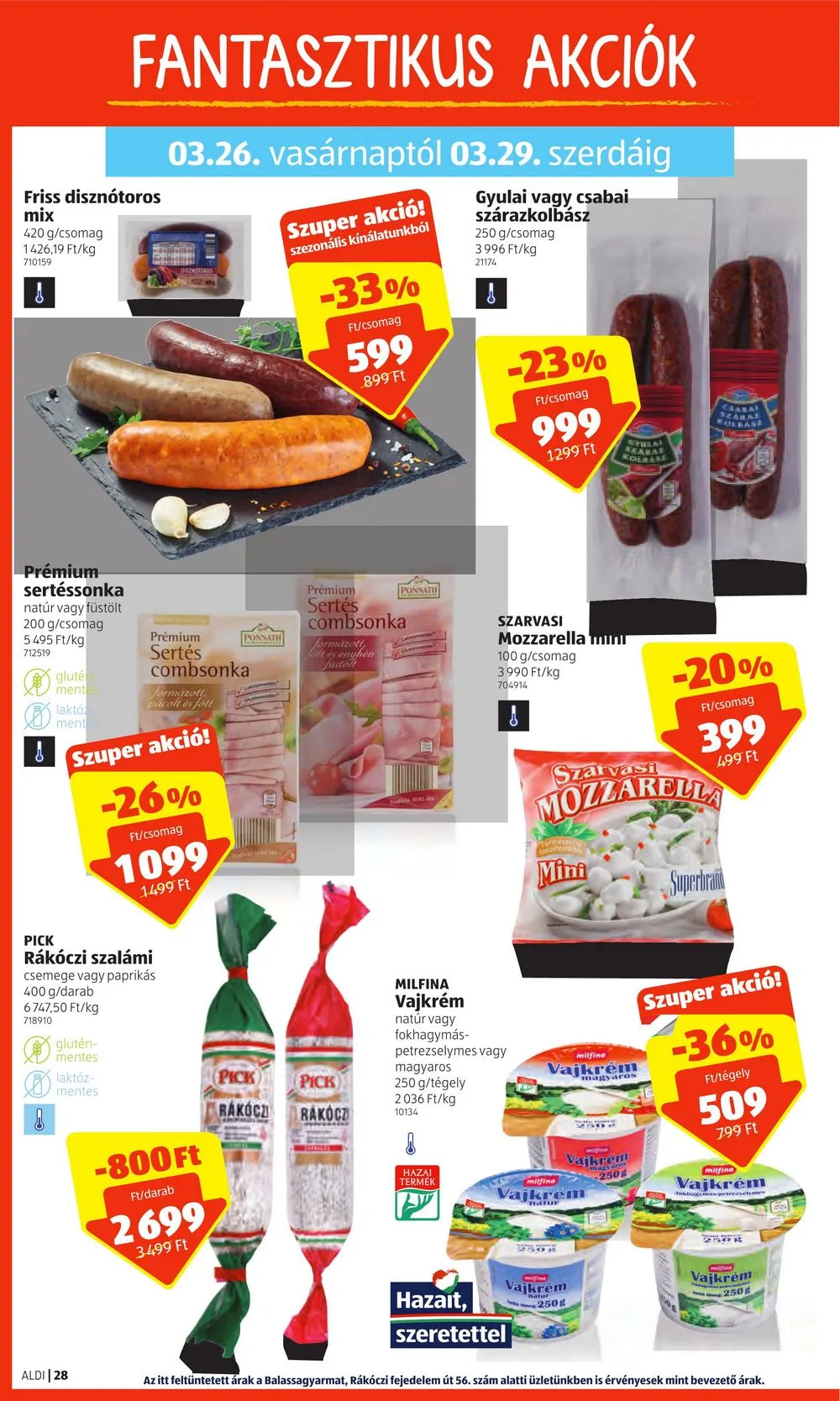 Aldi akciós újság 03.23–03.29 – 32. oldal