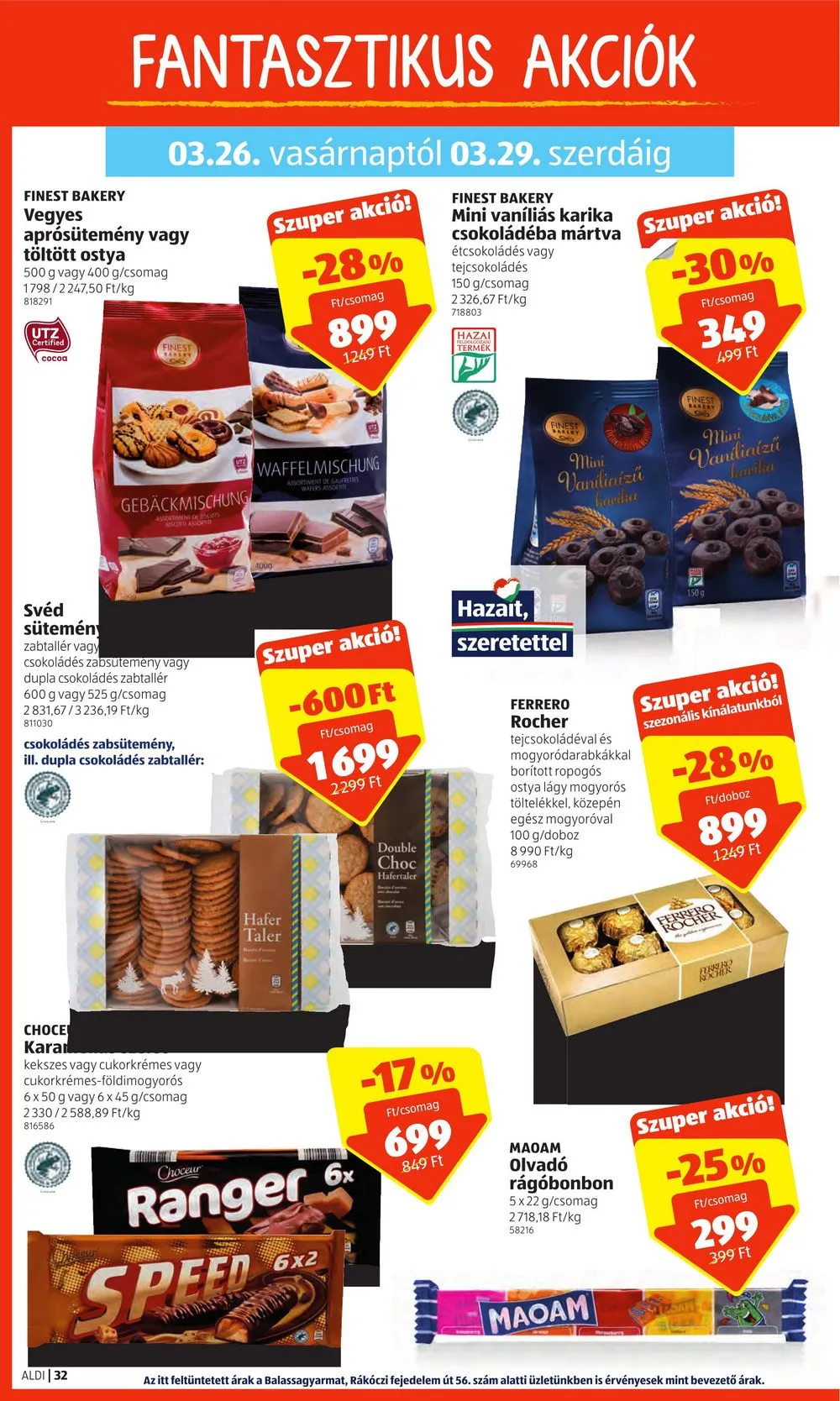 Aldi akciós újság 03.23–03.29 – 36. oldal