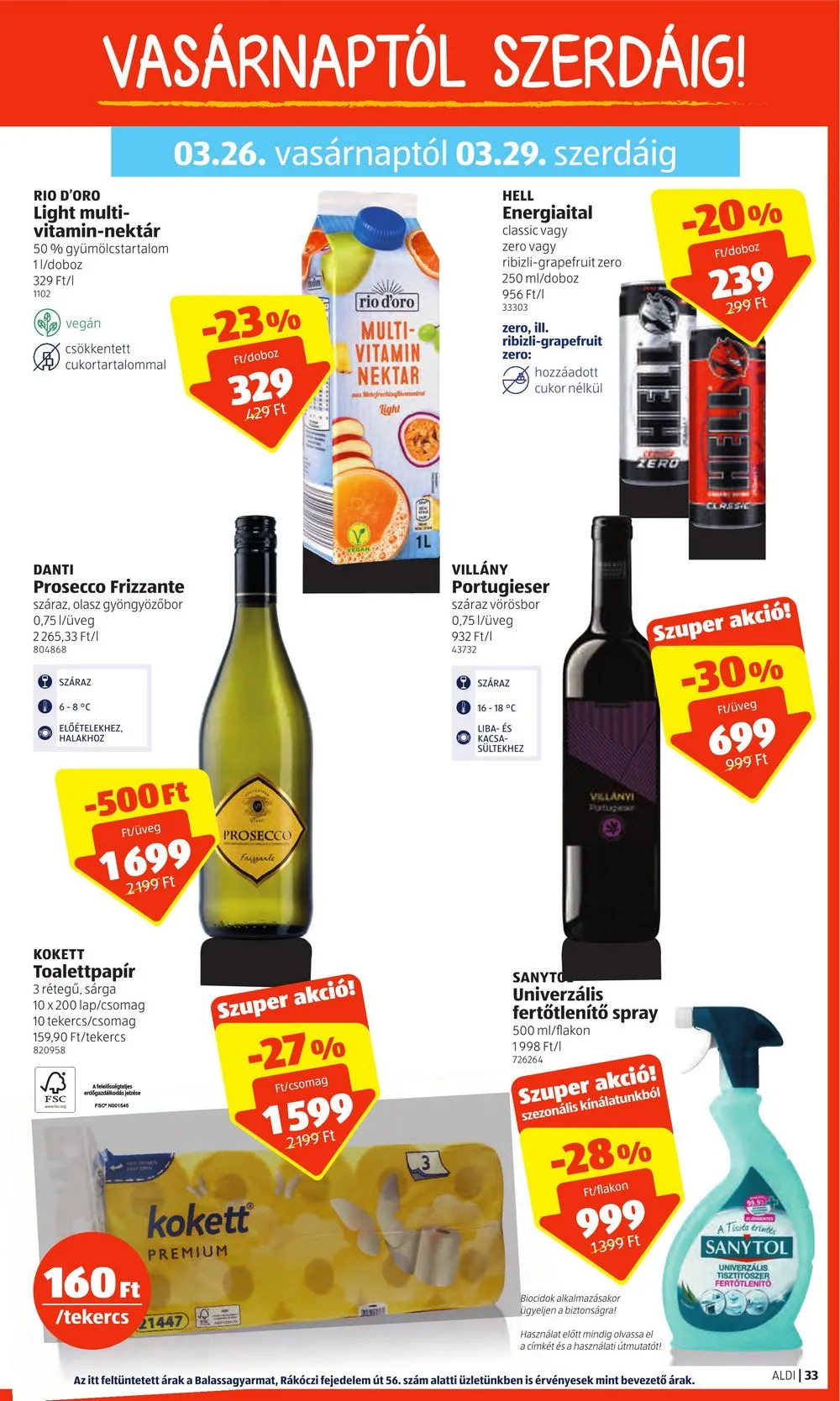 Aldi akciós újság 03.23–03.29 – 37. oldal